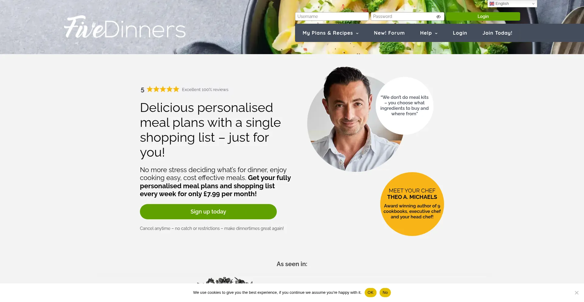 Fivedinners.com
