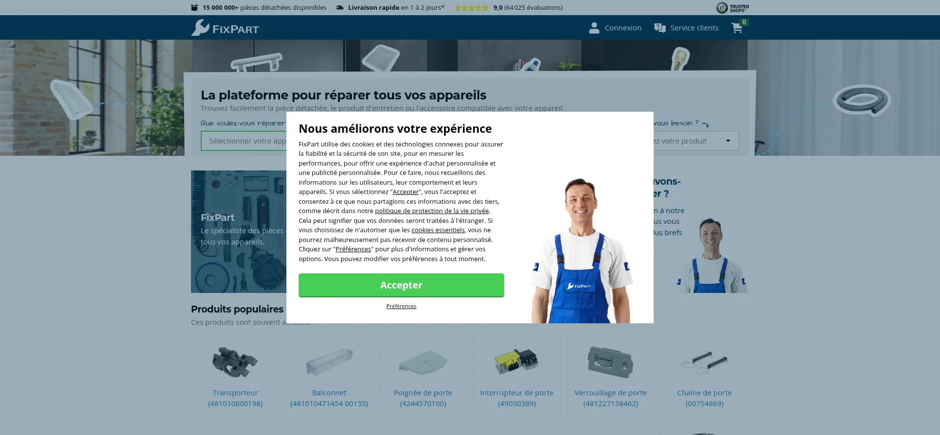 Ist Fixpart.fr sicher und vertrauenswürdig?