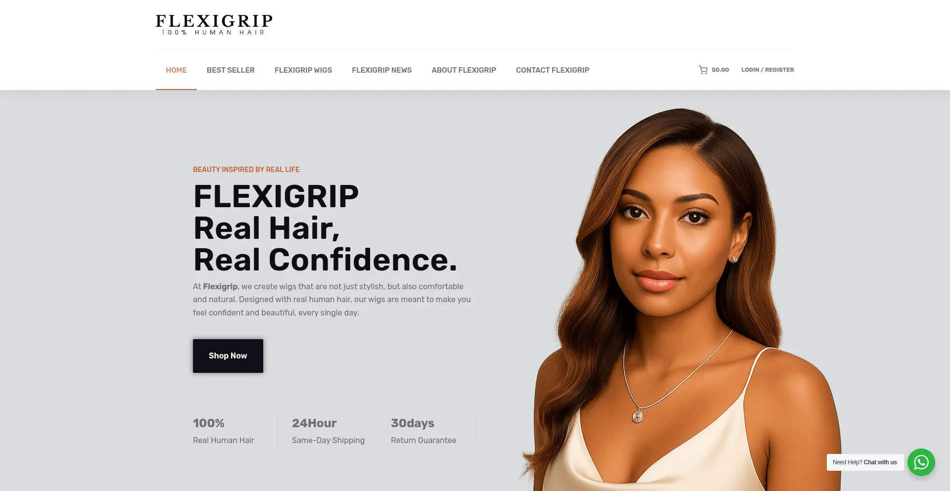 Flexigripxwig.com Screenshot