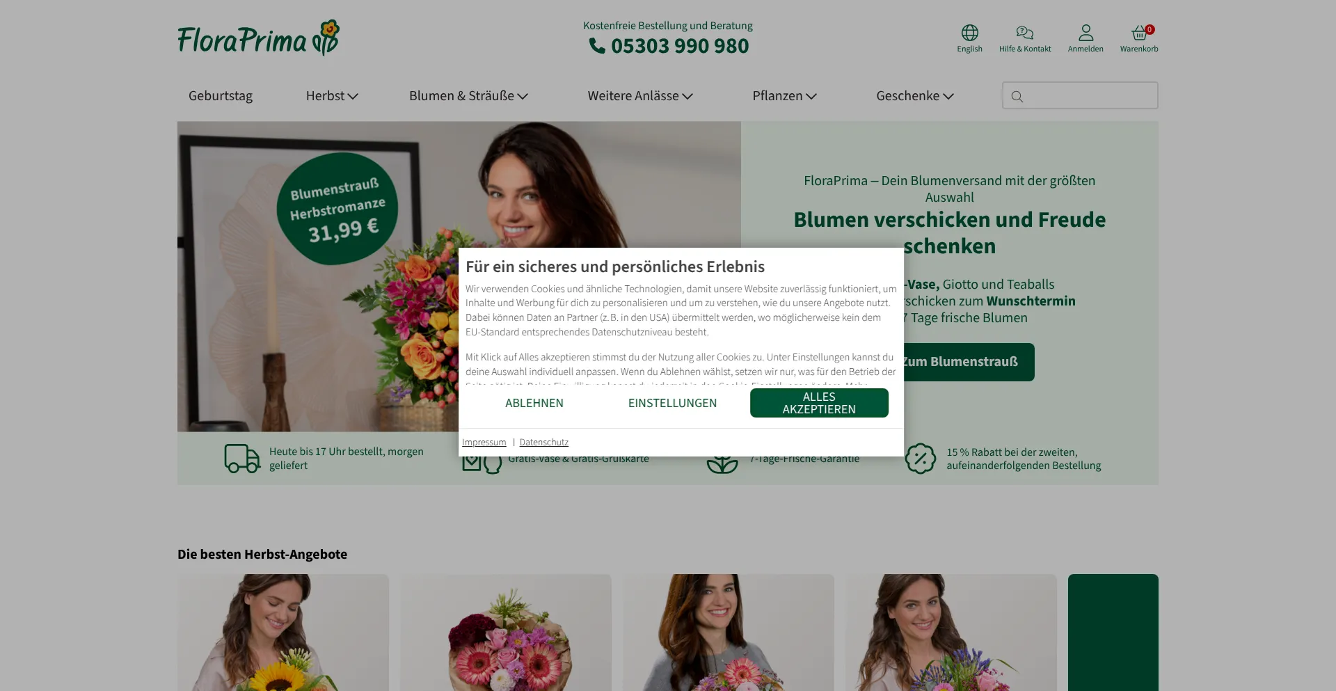 Ist Floraprima.de sicher und vertrauenswürdig?