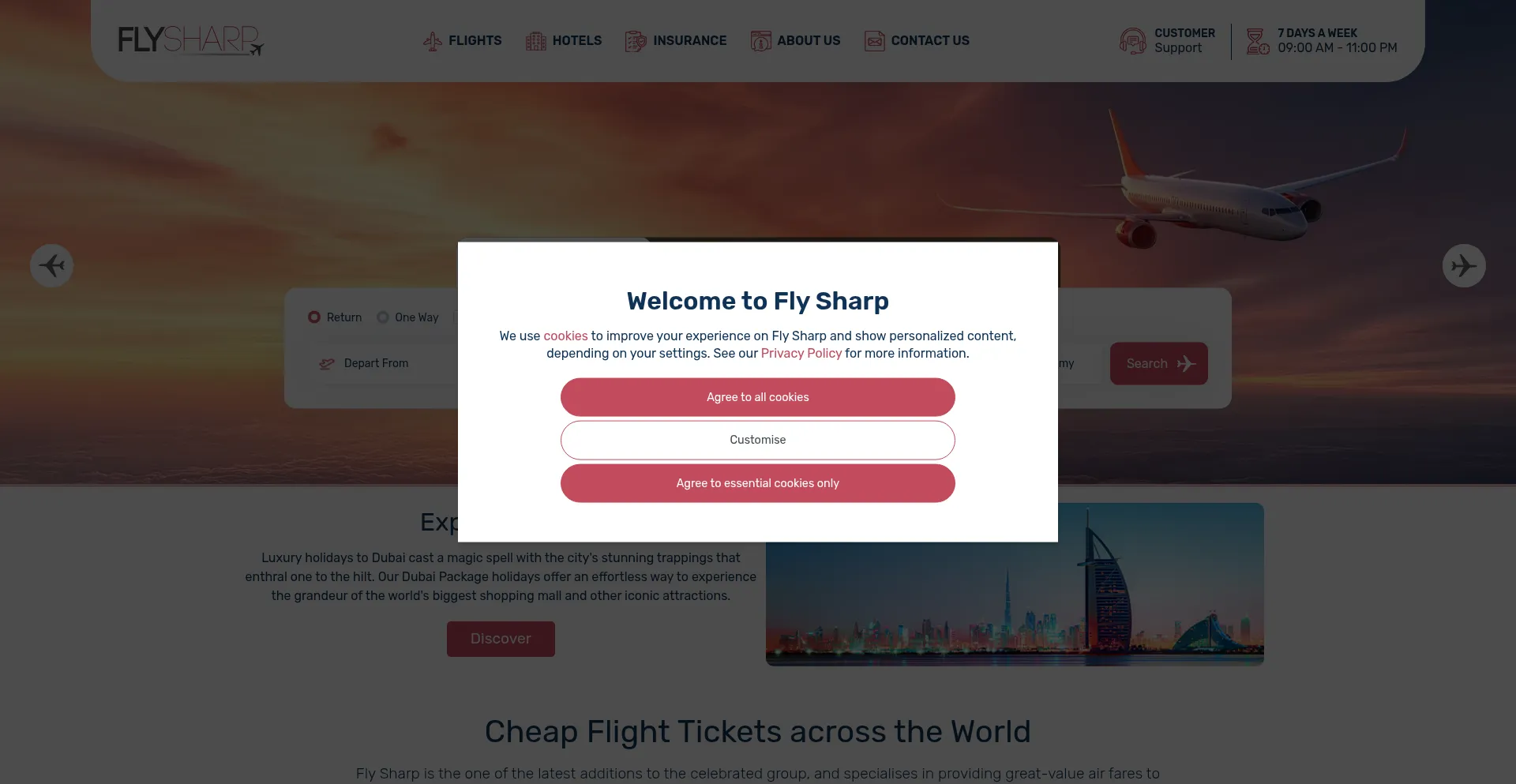 Ist Flysharp.com sicher und vertrauenswürdig?