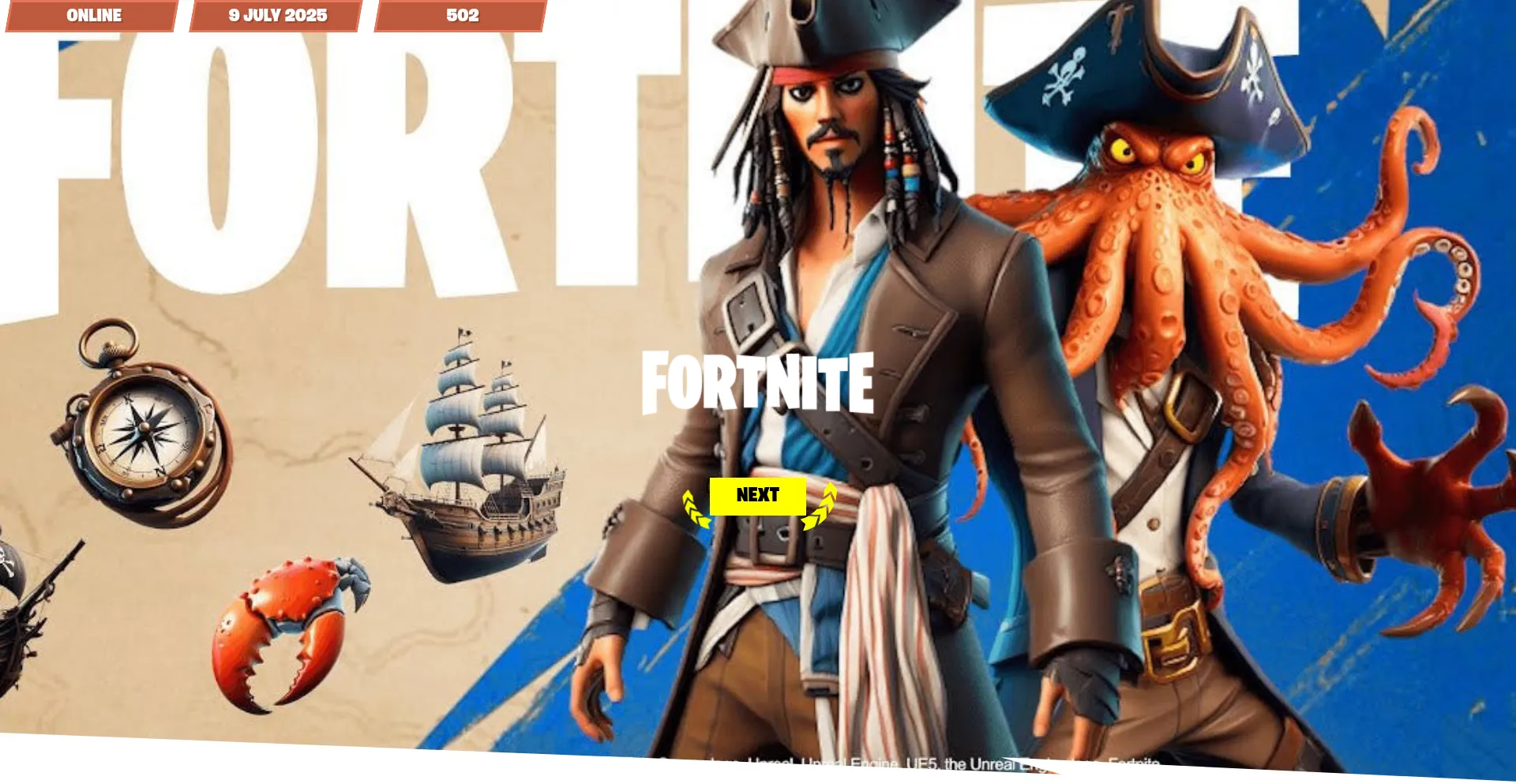 Website screenshot of Fn6gg.com