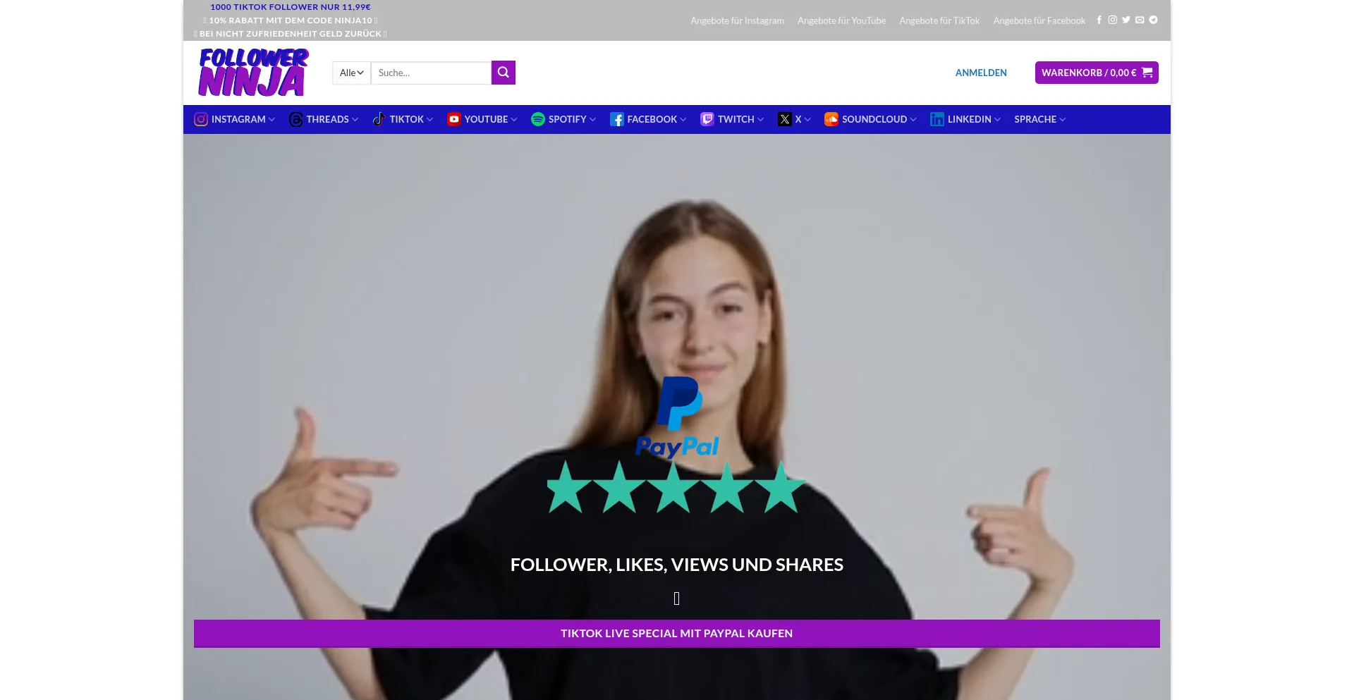 Ist Followerninja.com sicher und vertrauenswürdig?
