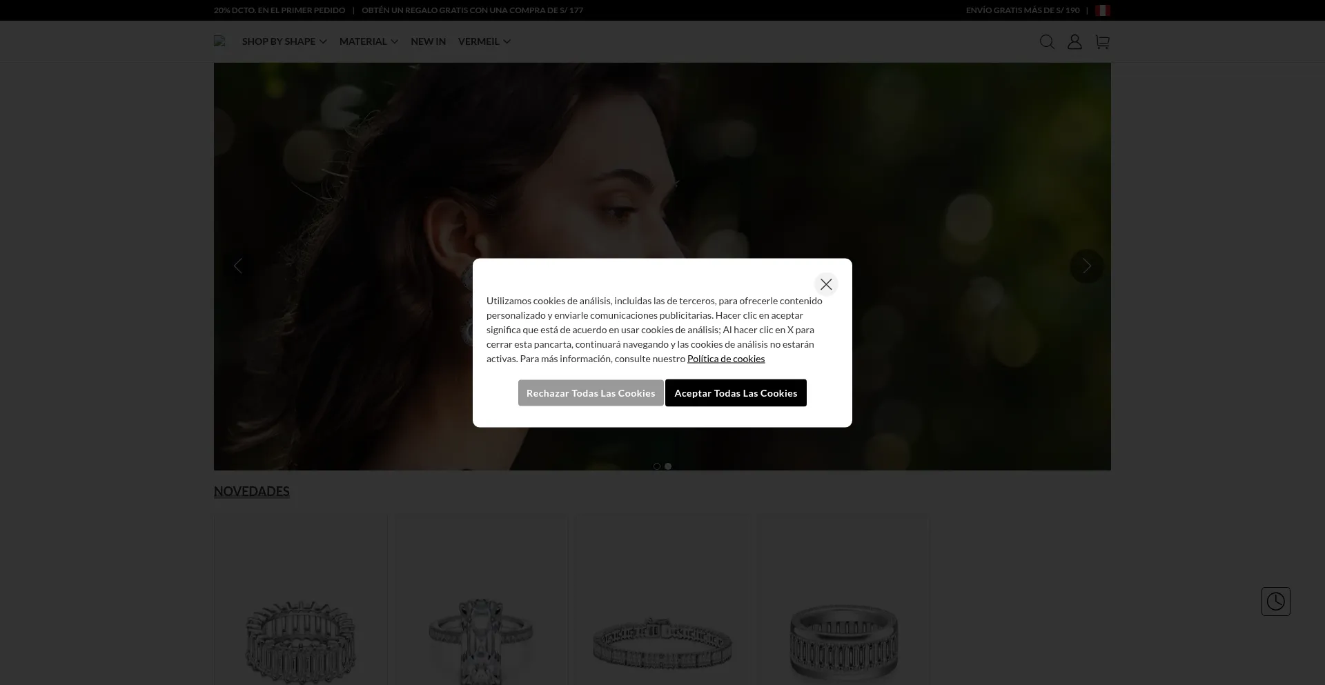 Website screenshot of Footselle.shop