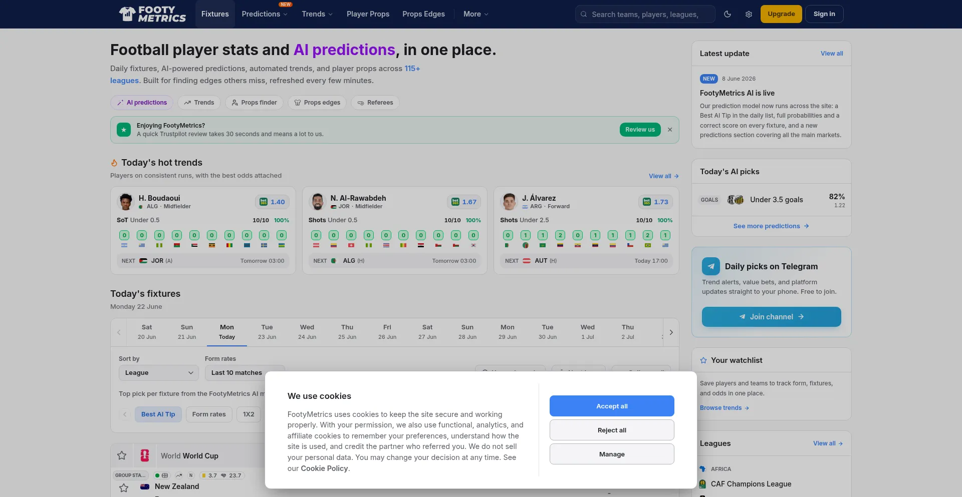 Footymetrics.com