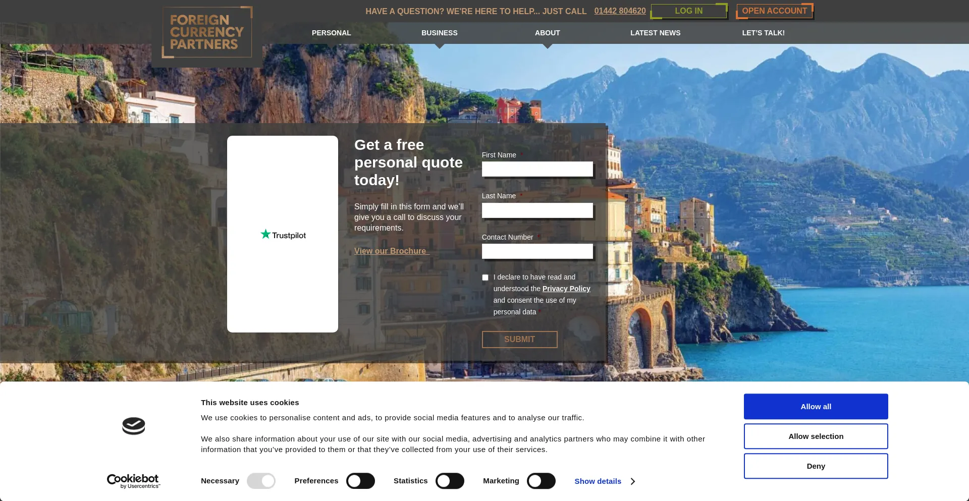 Ist Foreigncurrencypartners.co.uk sicher und vertrauenswürdig?