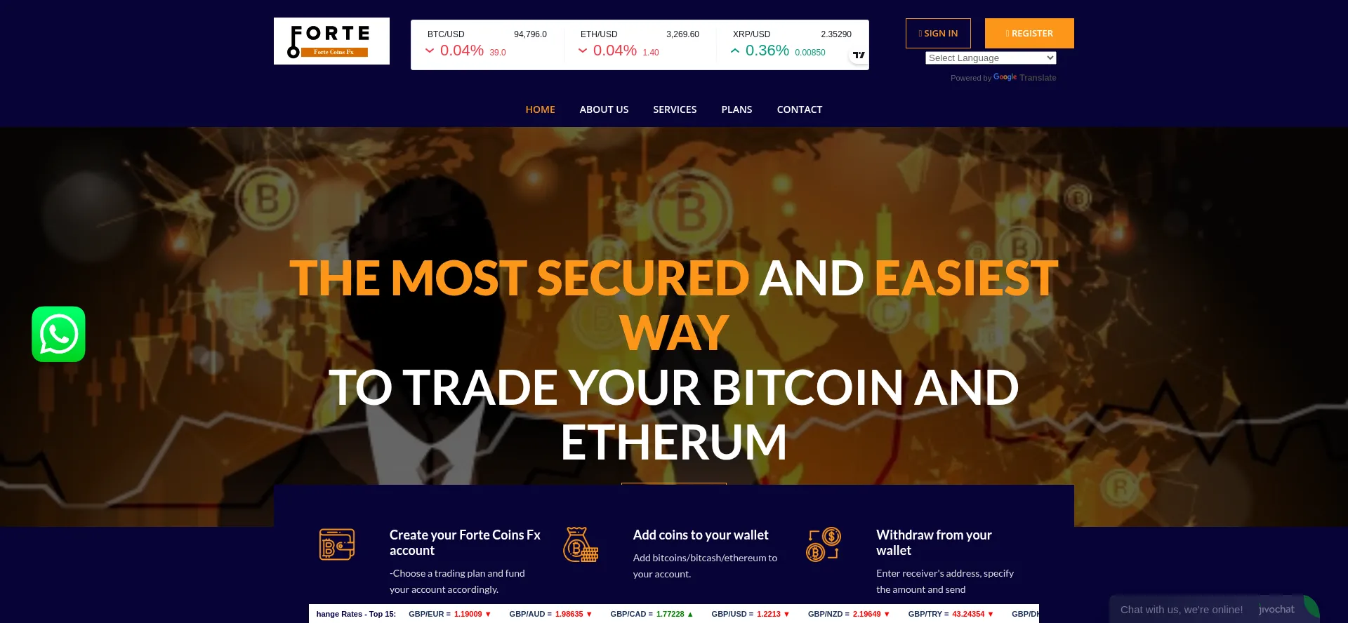 Fortecoinsfx.com