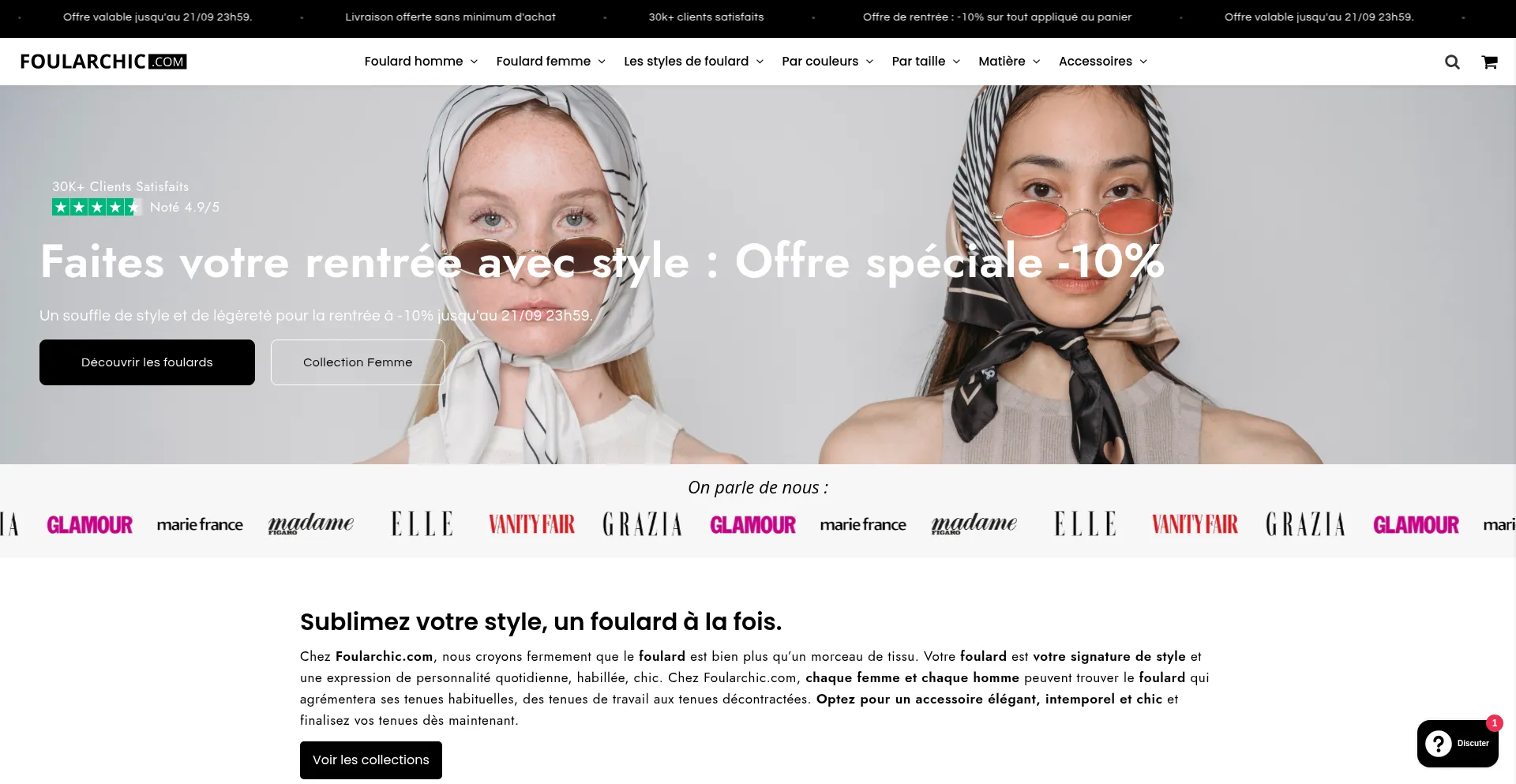Ist Foularchic.com sicher und vertrauenswürdig?