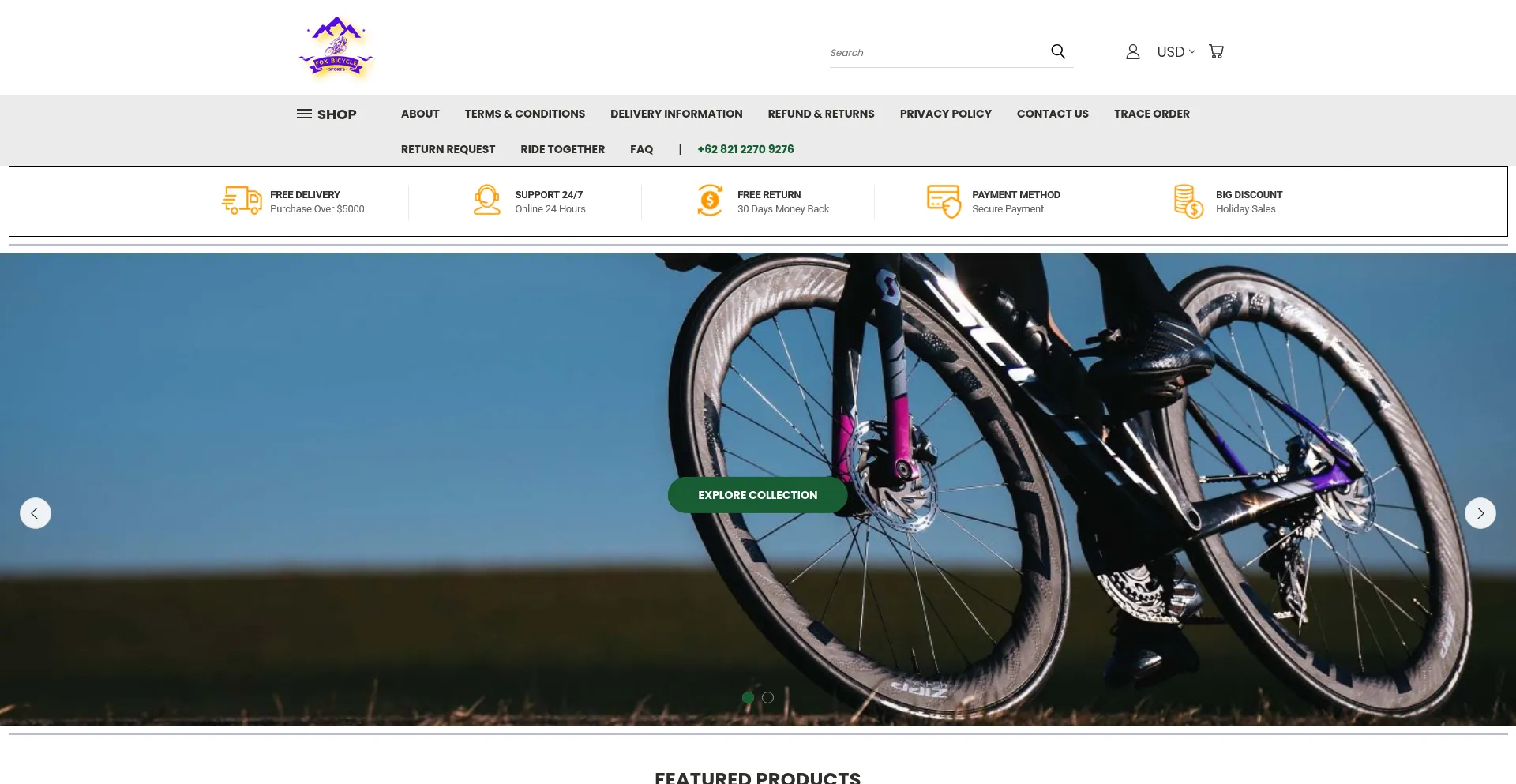 Ist Foxbicyclesports.com sicher und vertrauenswürdig?