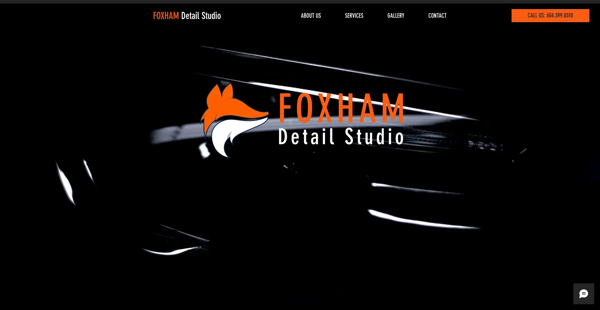 Website screenshot of Foxham.ca