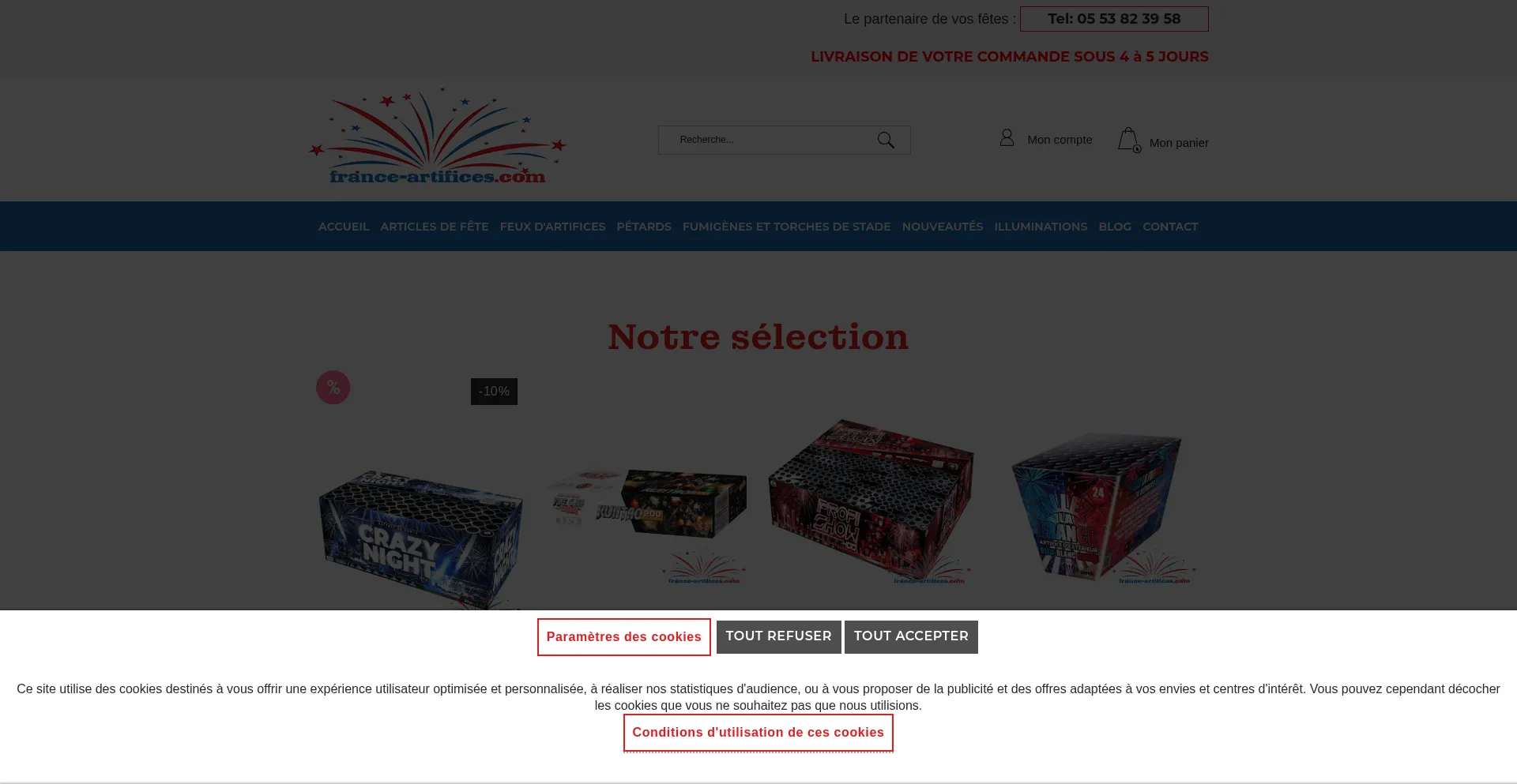 Ist France-artifices.com sicher und vertrauenswürdig?