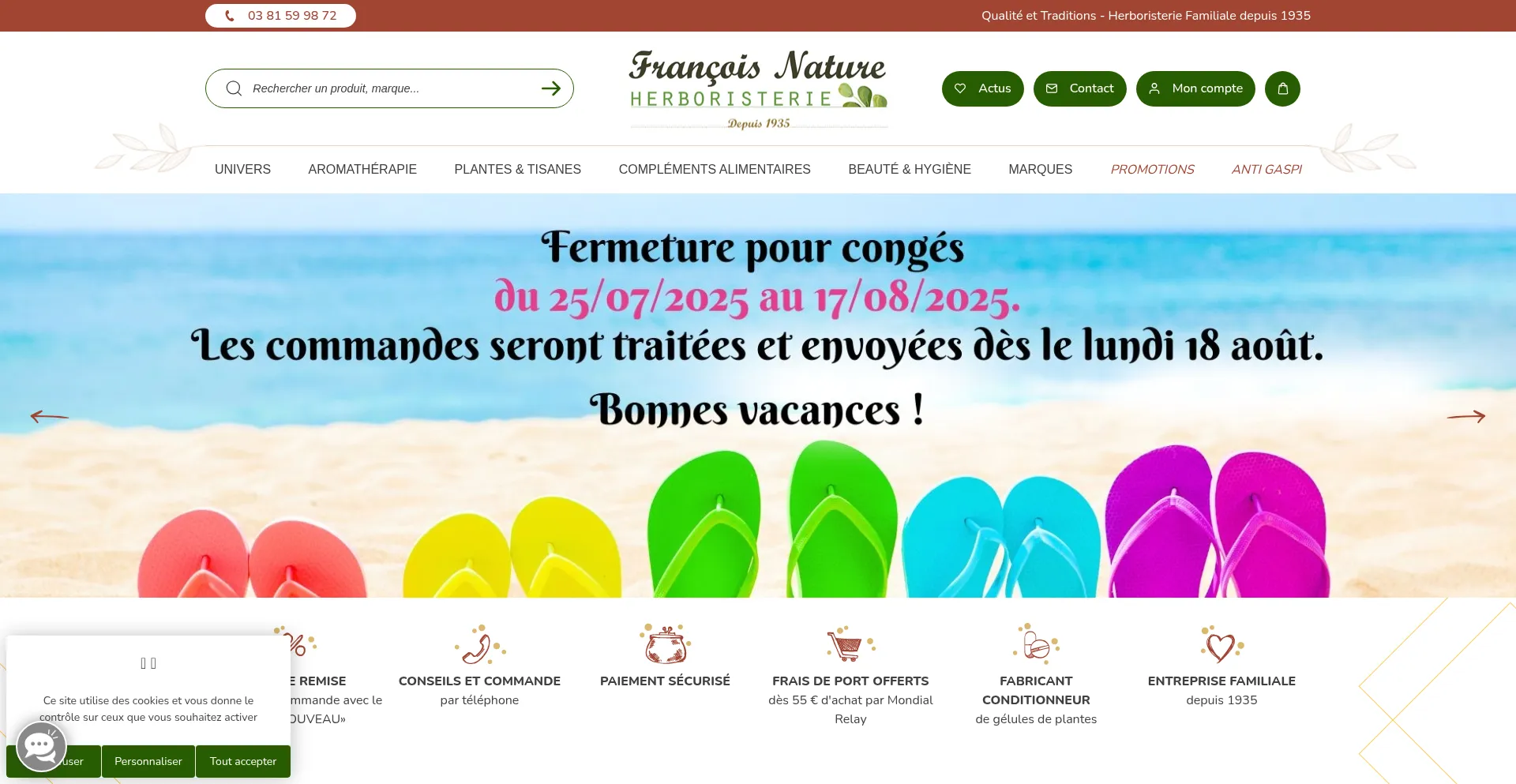Ist Francois-nature.fr sicher und vertrauenswürdig?