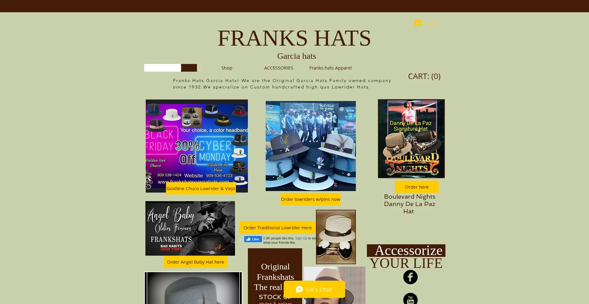 Frankshatsgarciahats.com