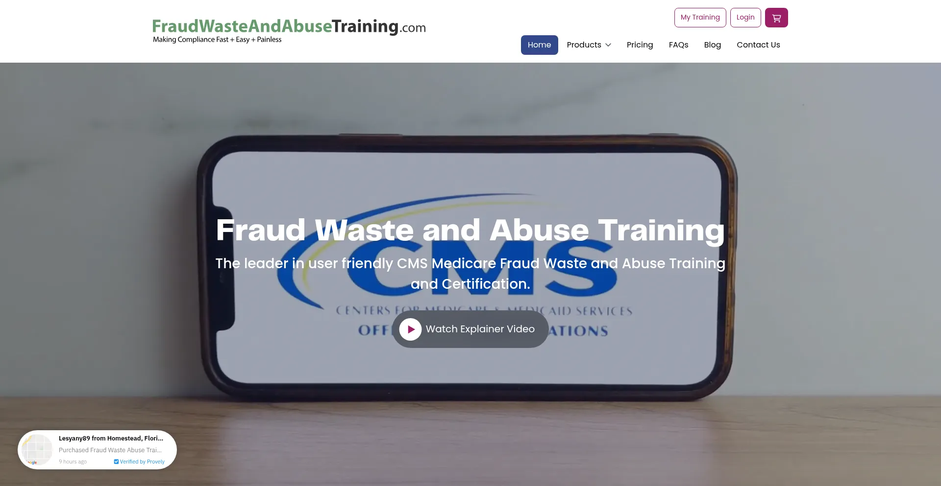 Fraudwasteandabusetraining.com