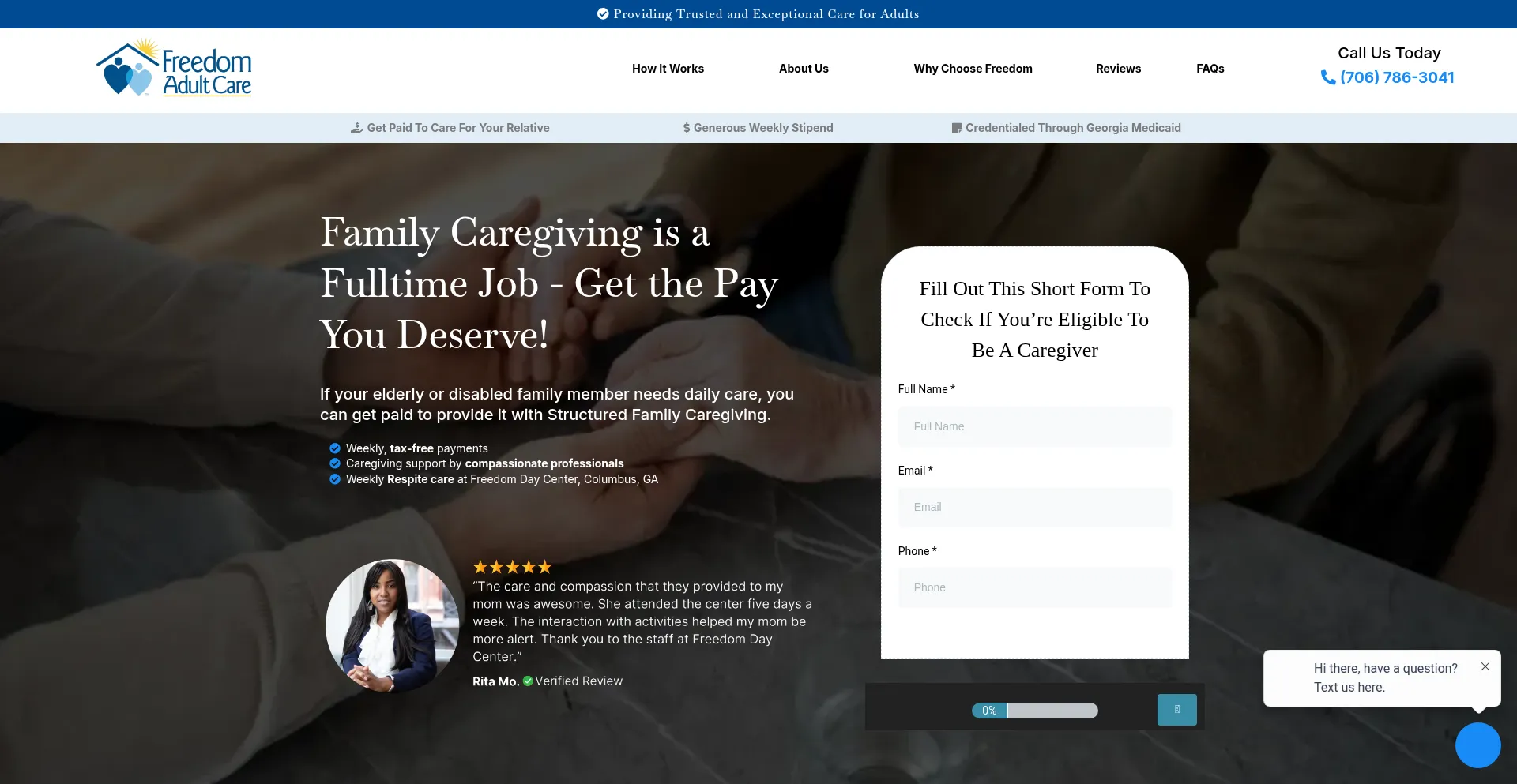 Freedomadultcare.com