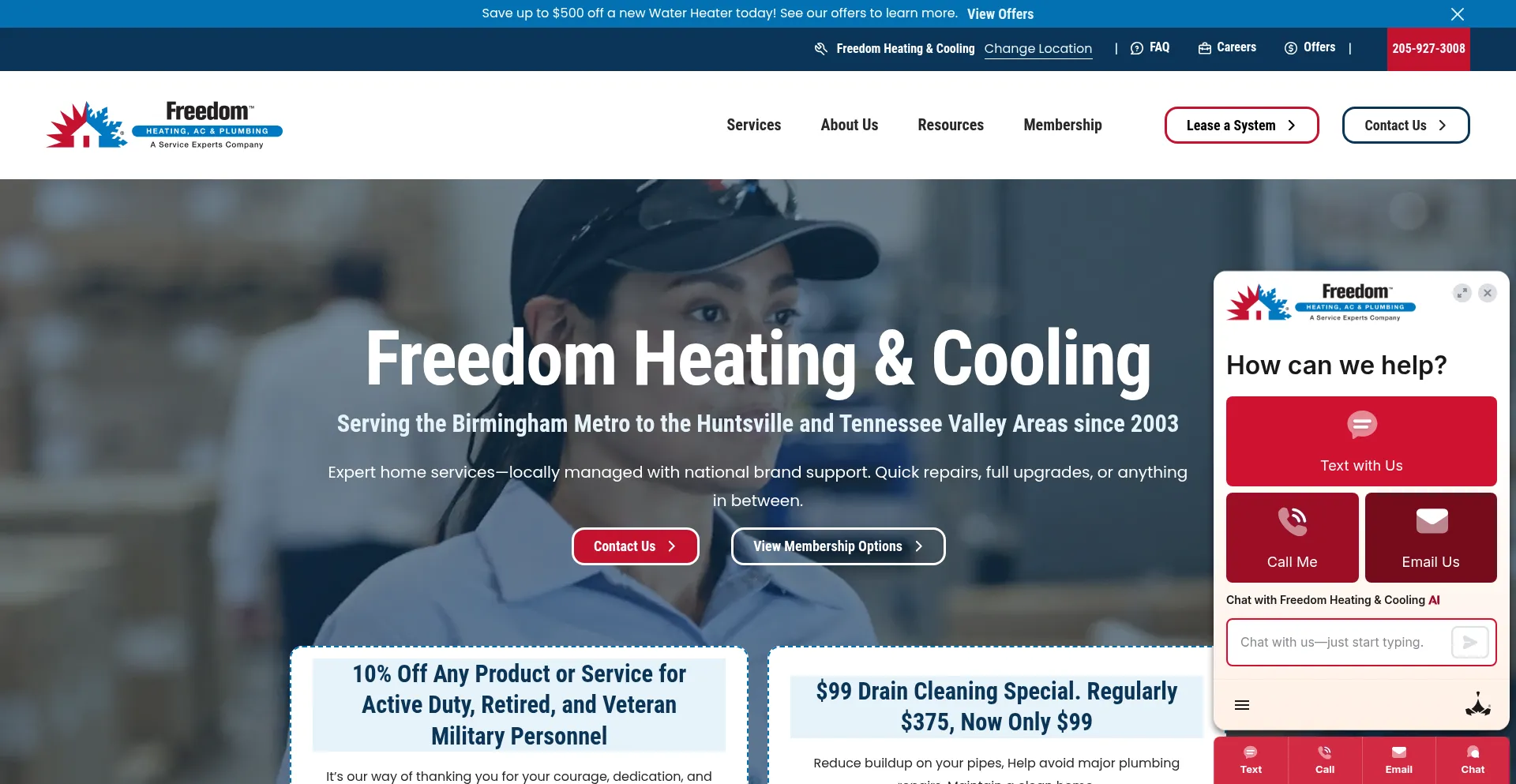Freedomhvacal.com