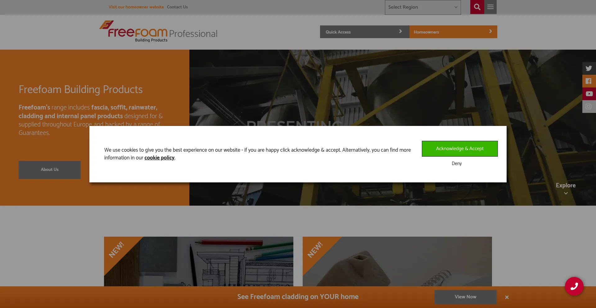 Freefoam.com Screenshot