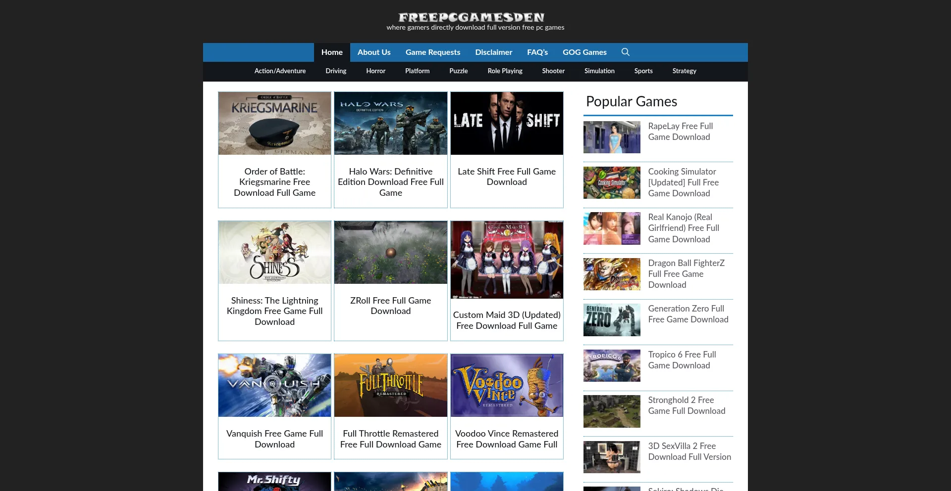 Freepcgamesden.com