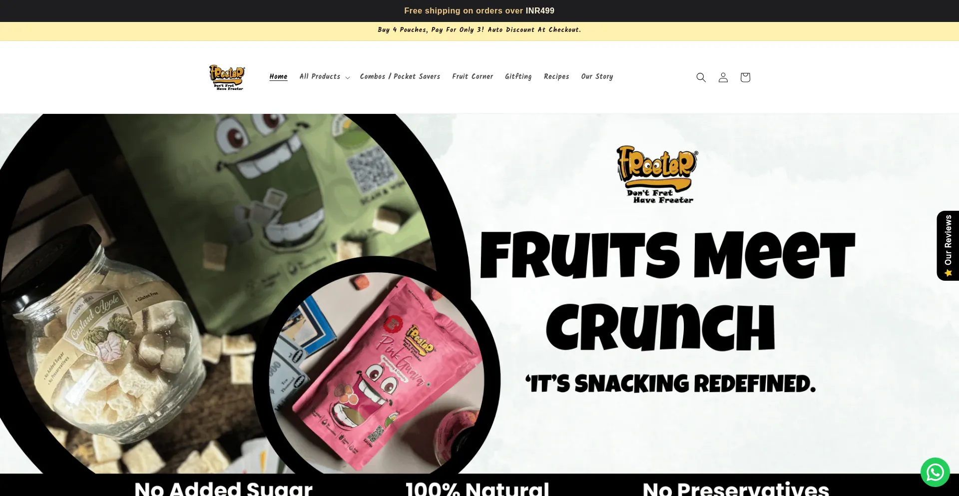 Ist Freeterfoods.com sicher und vertrauenswürdig?