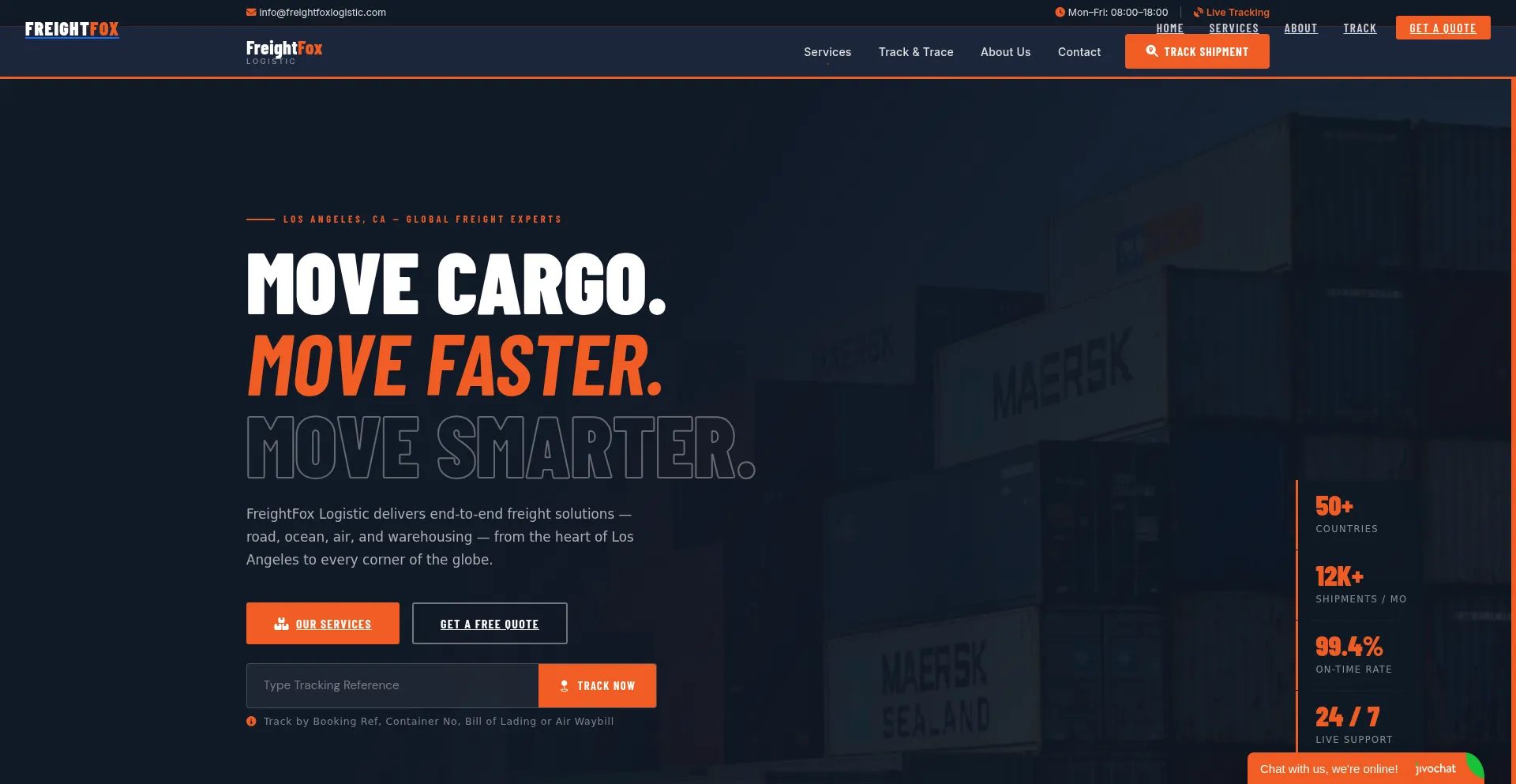 Freightfoxlogistic.com