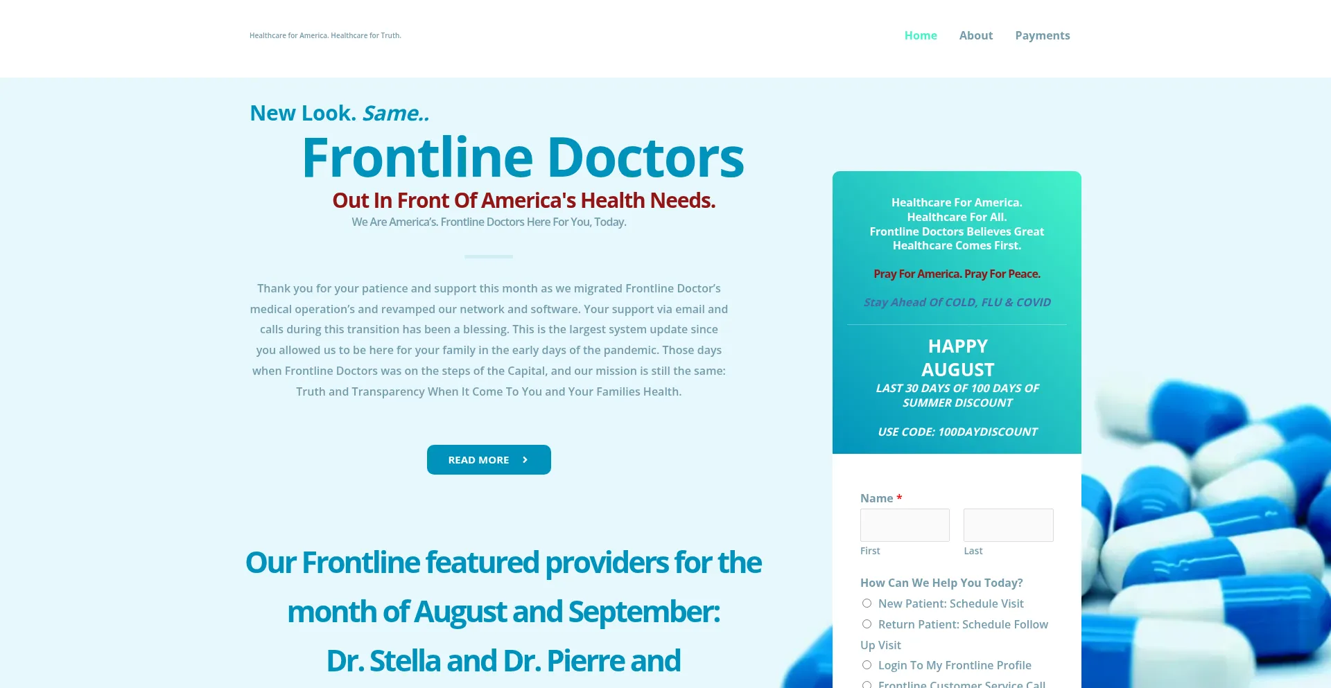 Ist Frontlinedoctors.com sicher und vertrauenswürdig?