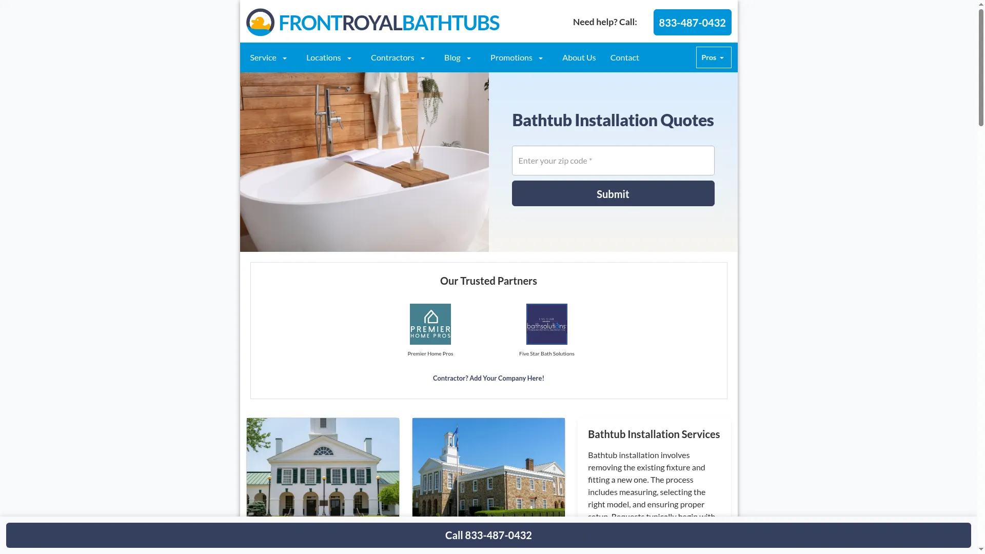 Frontroyalbathtubs.com