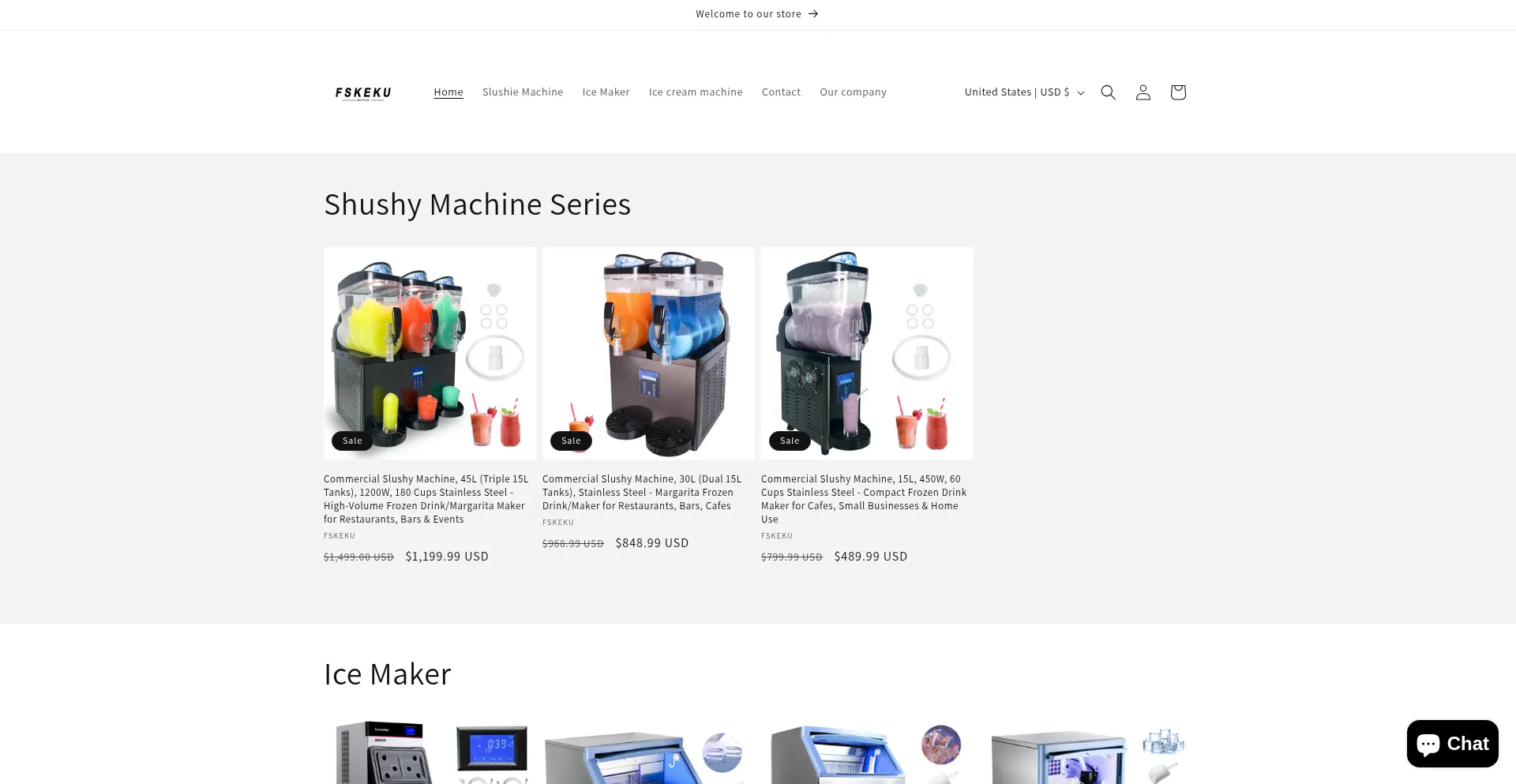 Website screenshot of Fskeku.org