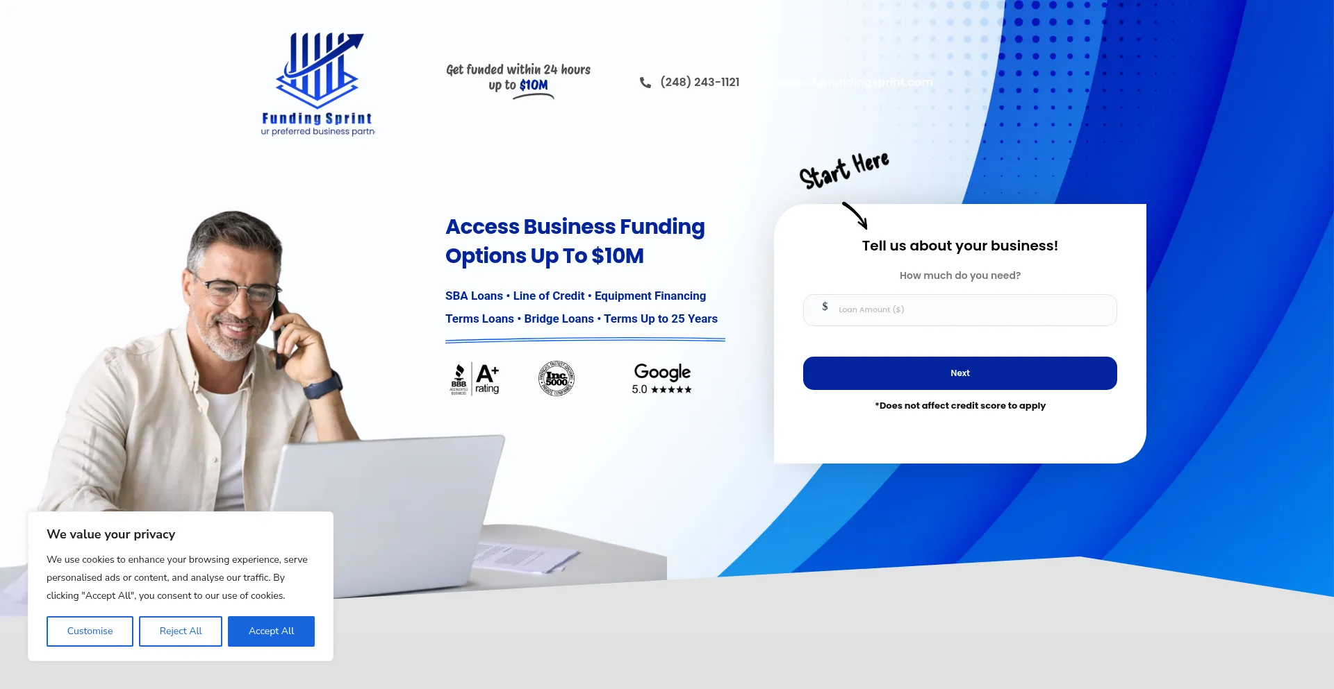 Ist Fundingsprint.com sicher und vertrauenswürdig?