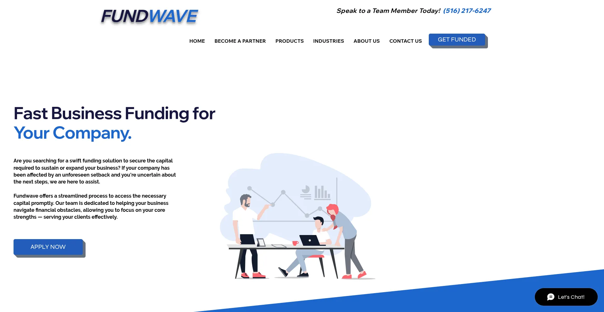 Fundwaveloans.com Screenshot