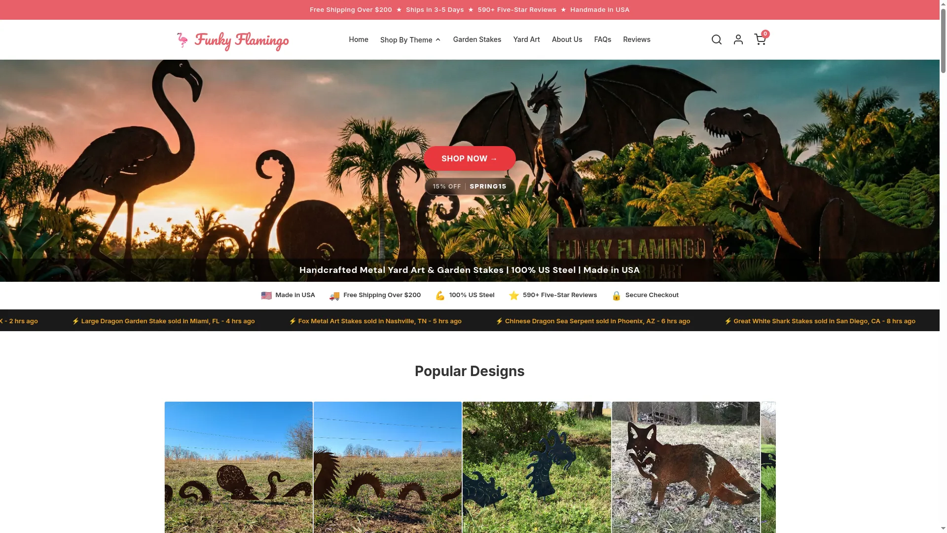 Funkyflamingovintagegallery.com