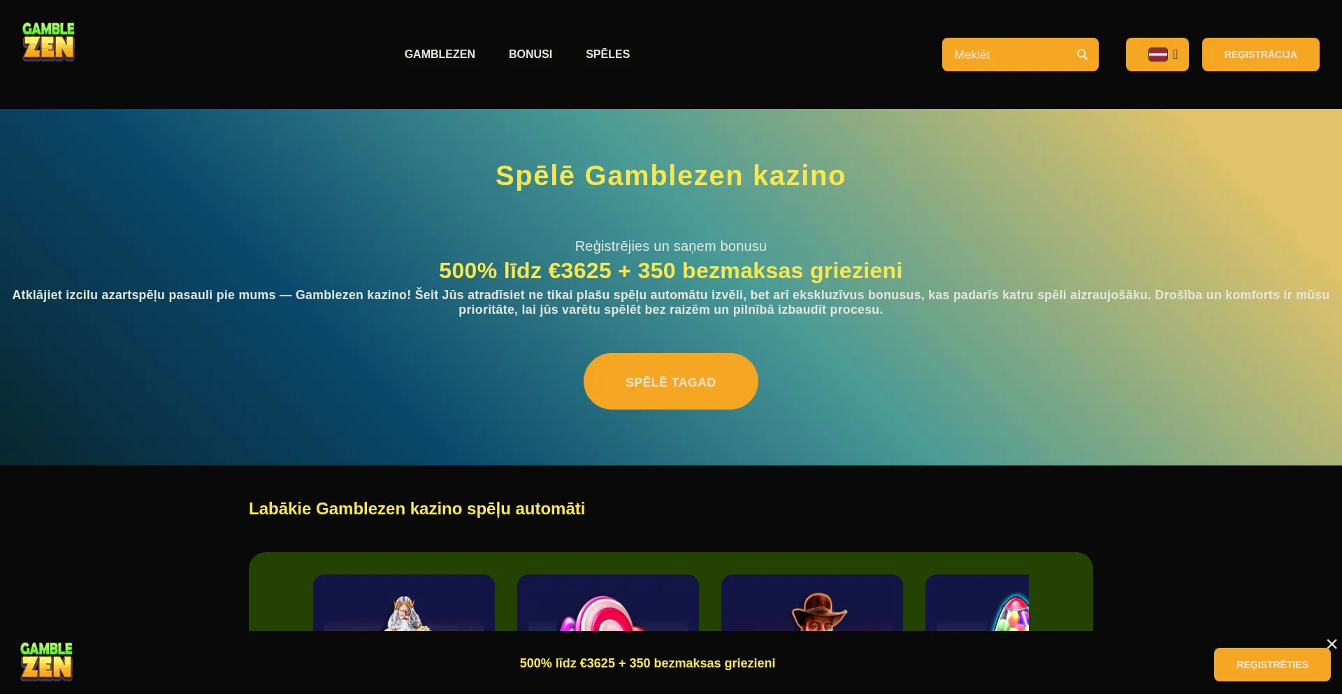 Gamblezen-kazino.lv