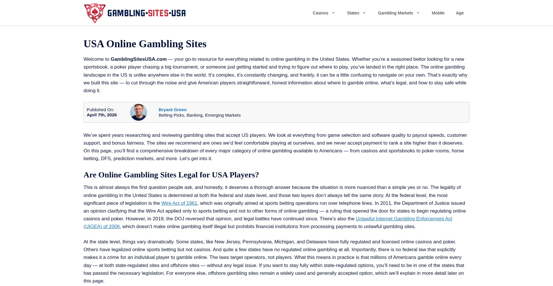 Gamblingsitesusa.com
