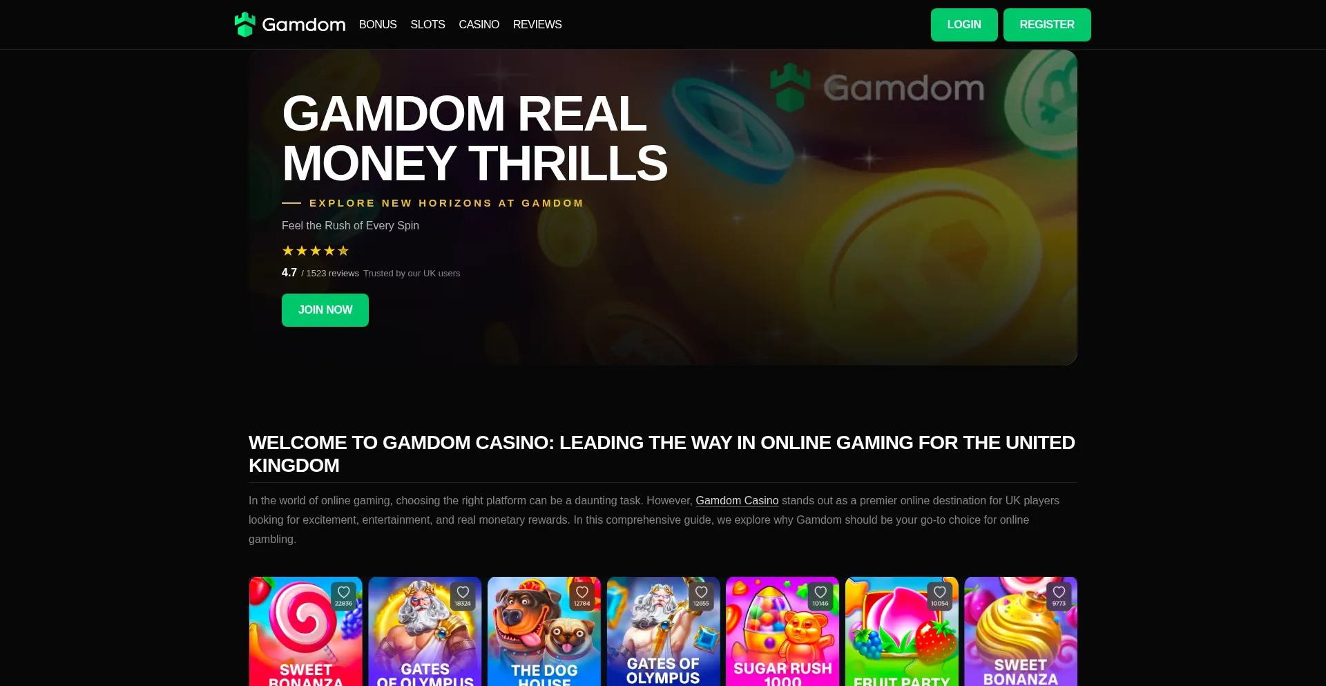 Gamdom-britain.com