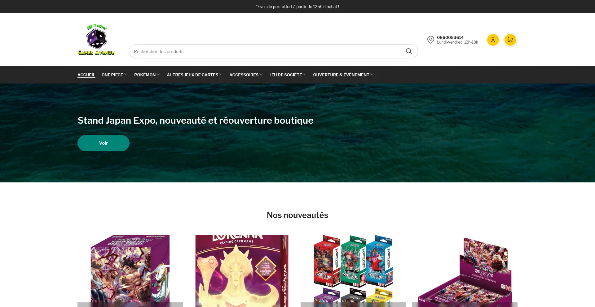 Gamesavenue.fr Screenshot