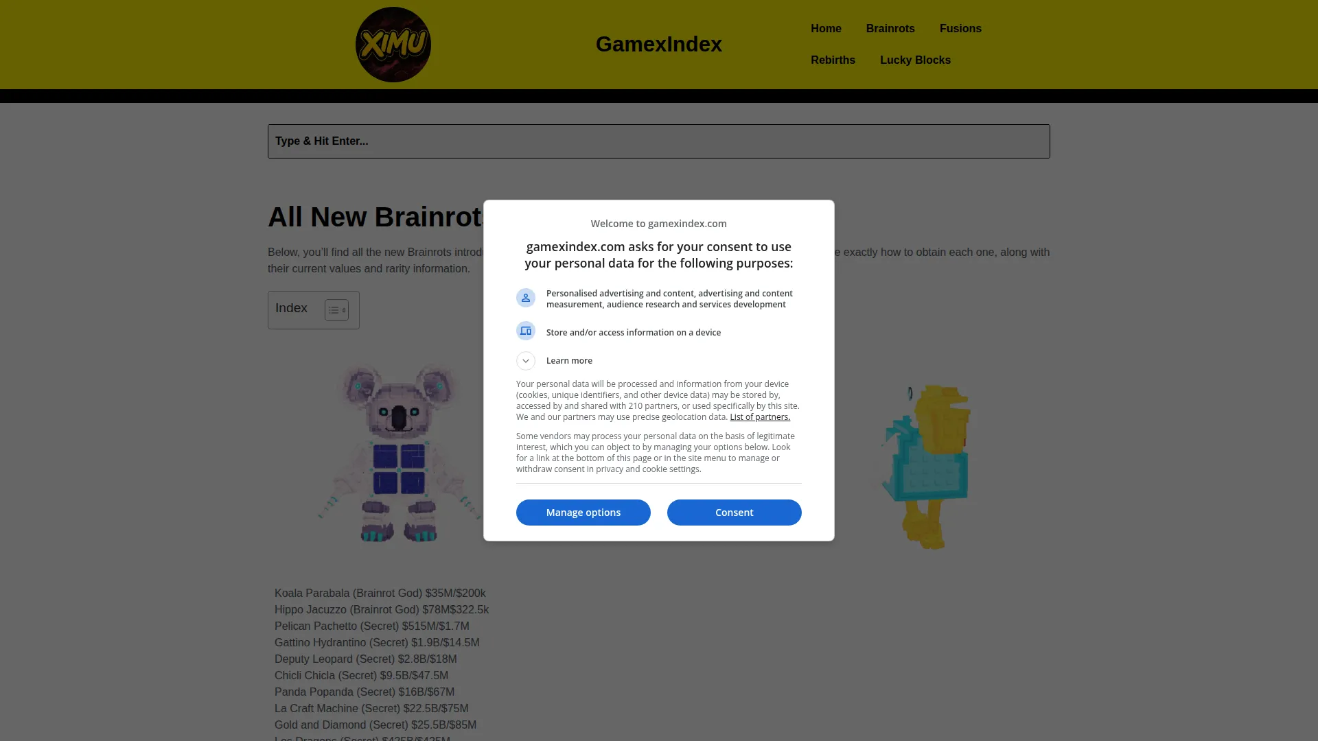 Gamexindex.com
