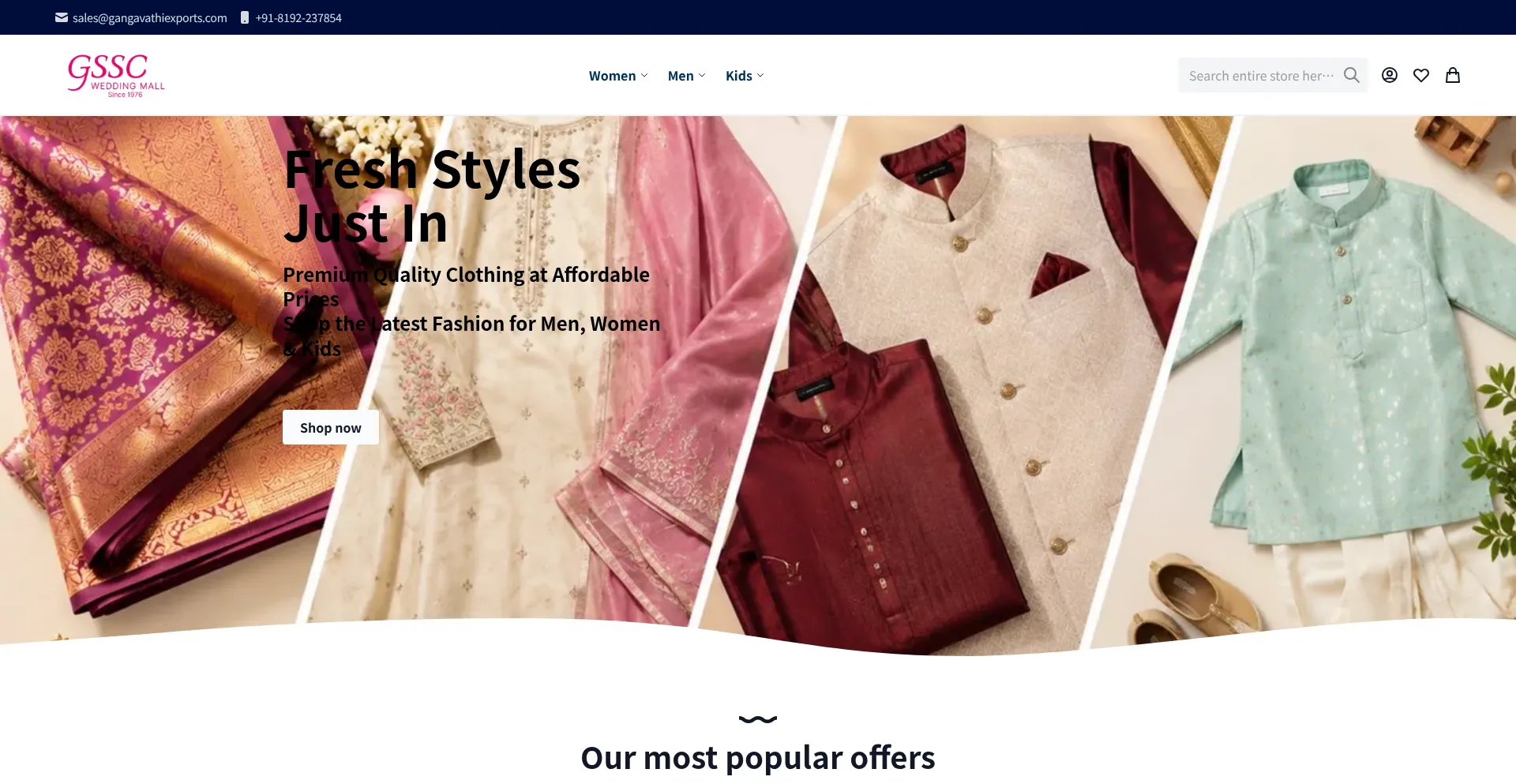 Gangavathiexports.com