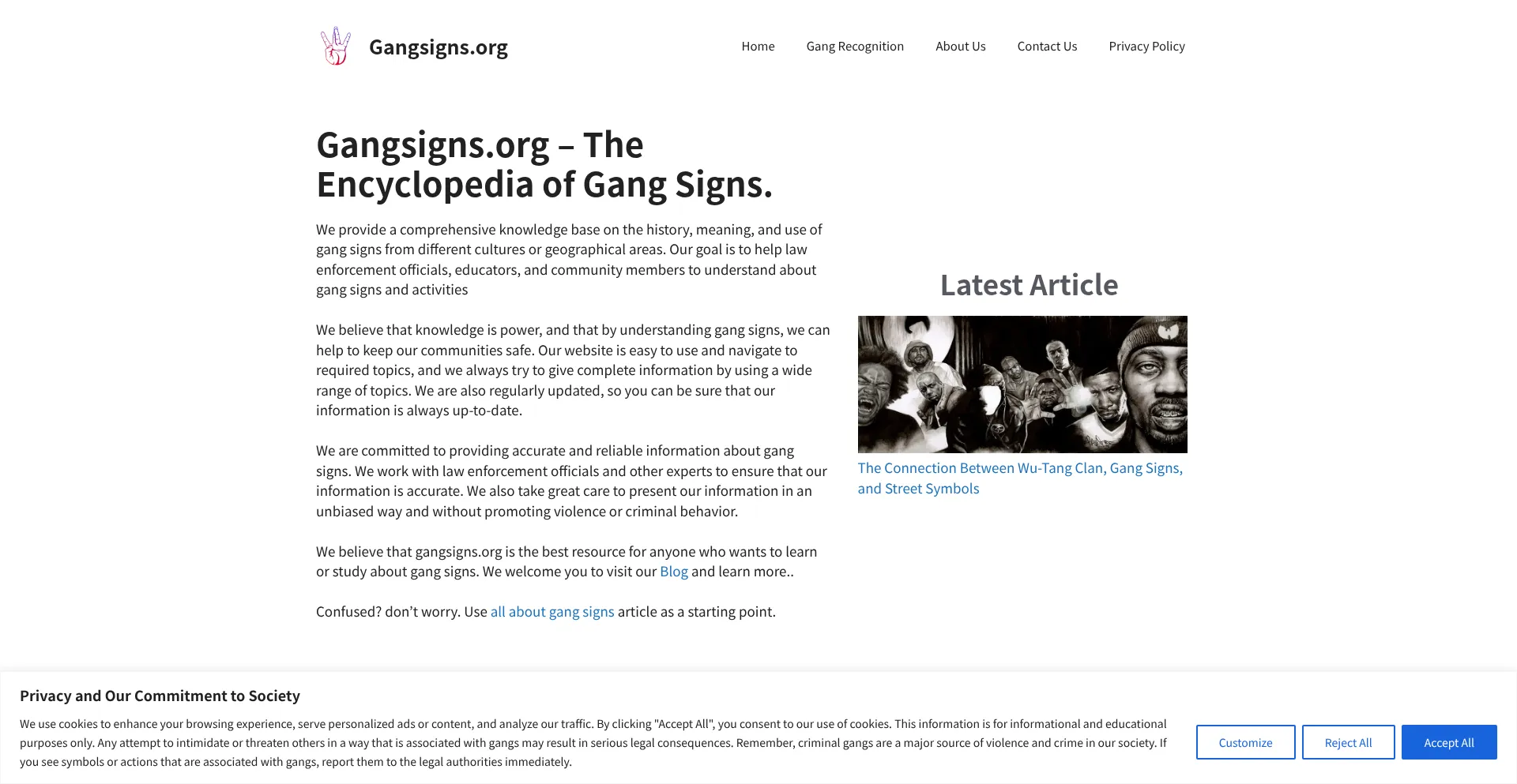 Gangsigns.org