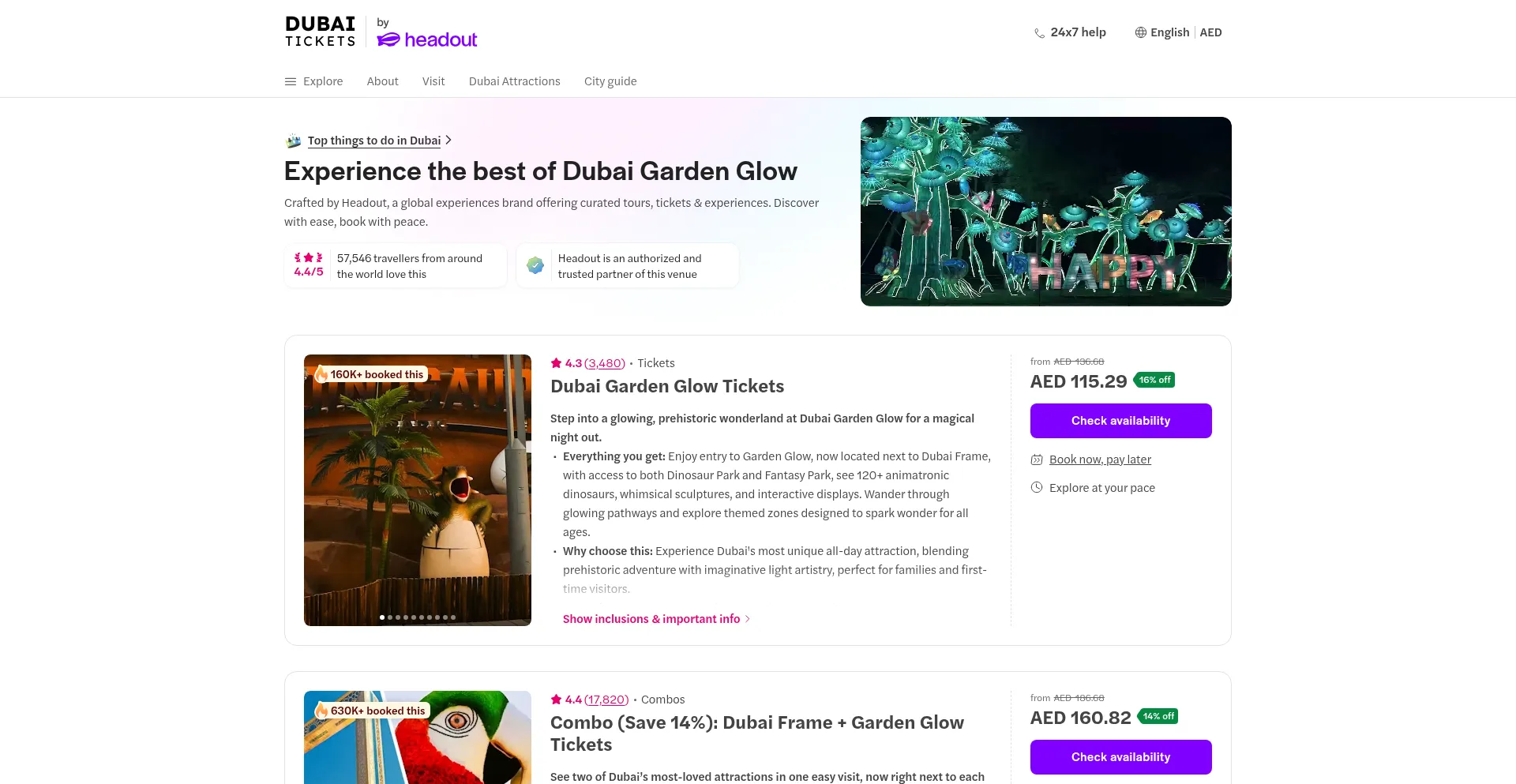 Gardenglowtickets.com