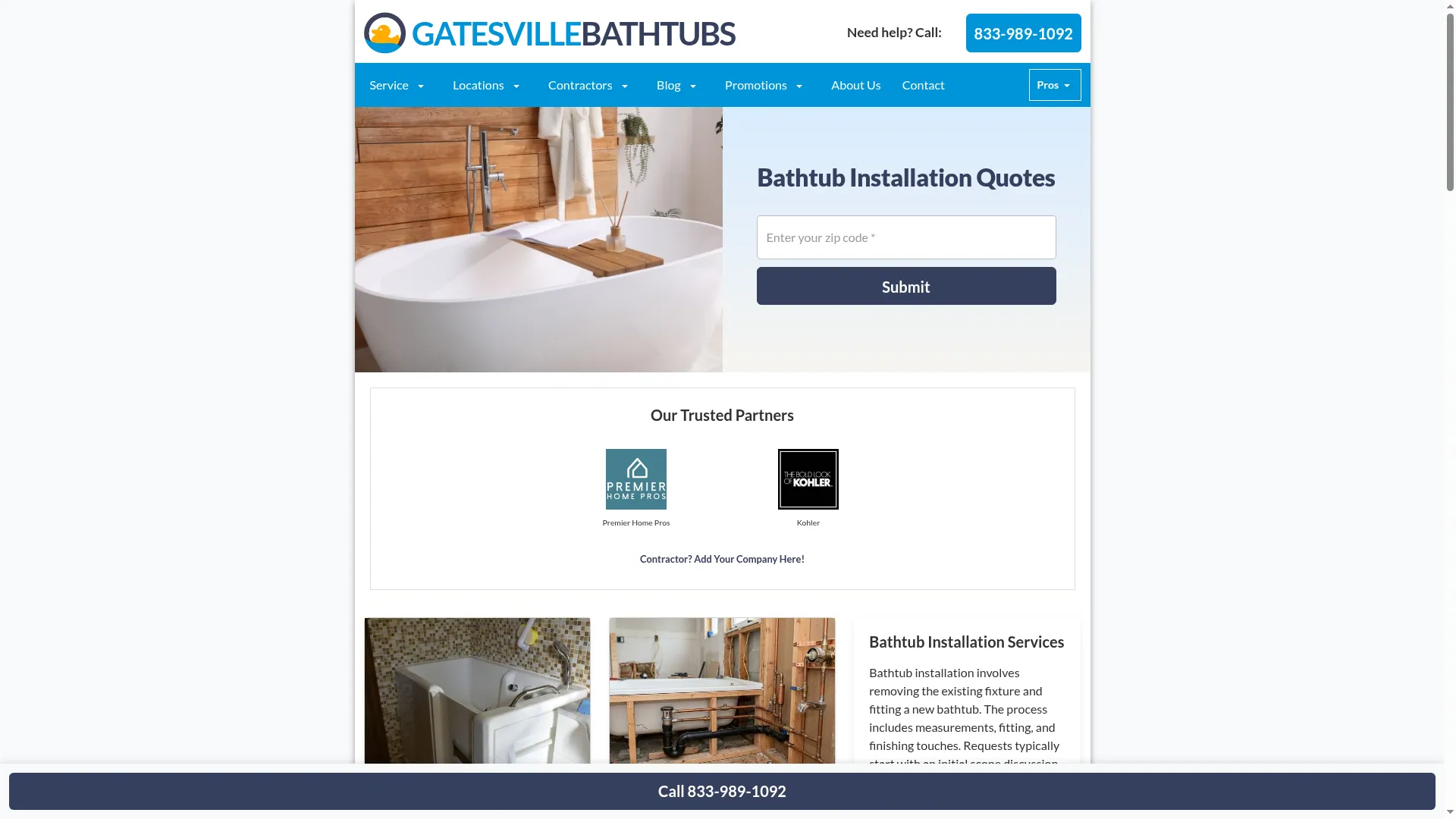 Gatesvillebathtubs.com