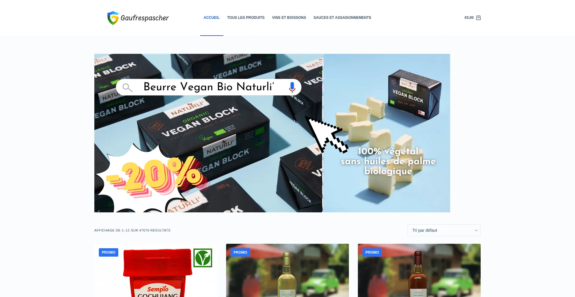 Gaufrespascher.com Screenshot