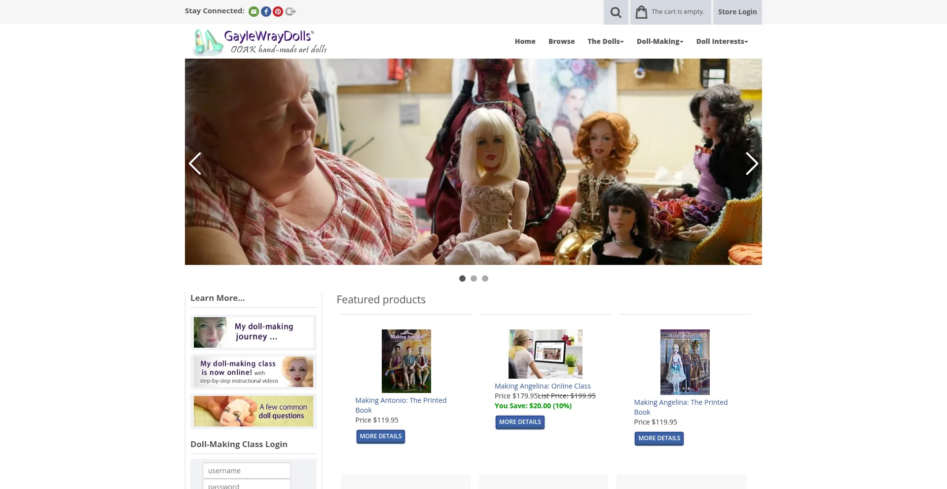 Gaylewraydolls.com
