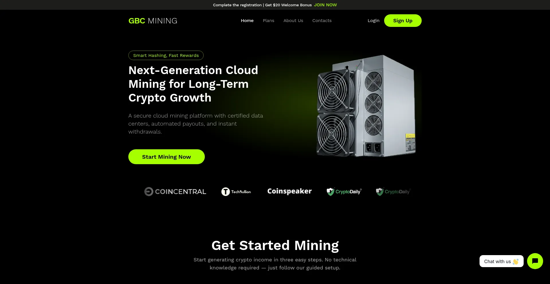 Ist Gbcmining.com sicher und vertrauenswürdig?