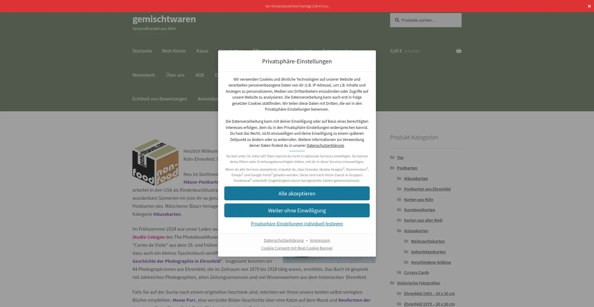 Ist Gemischtwaren.com sicher und vertrauenswürdig?