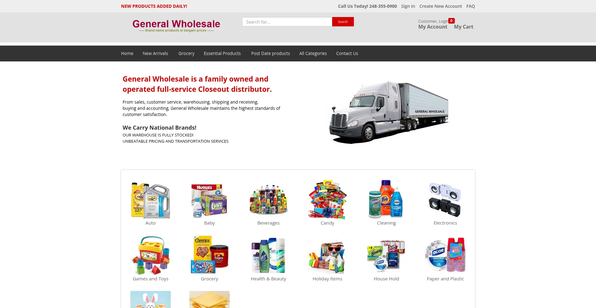 Generalws.com Screenshot