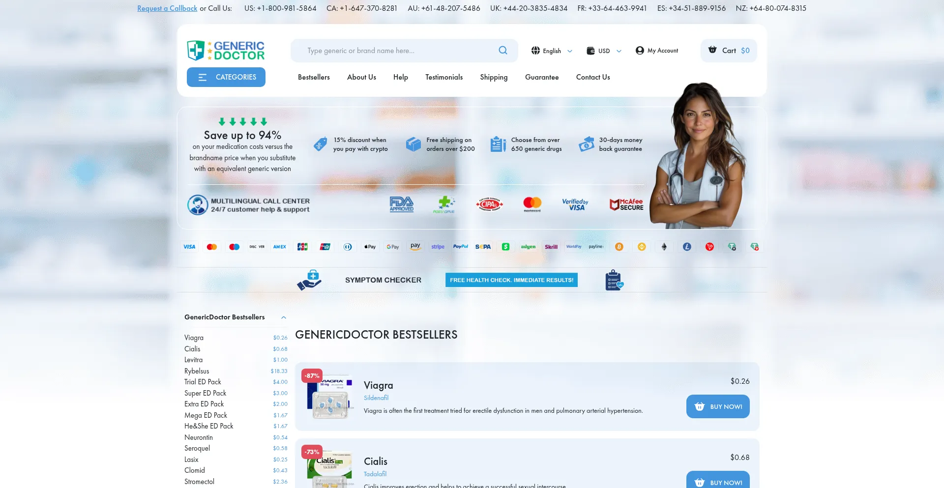 Ist Genericdoctor.com sicher und vertrauenswürdig?
