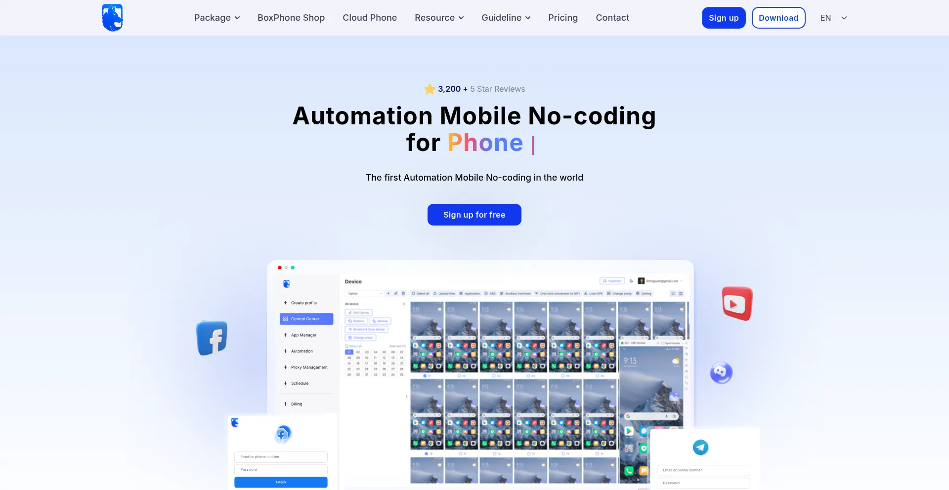 Website screenshot of Genfarmer.com