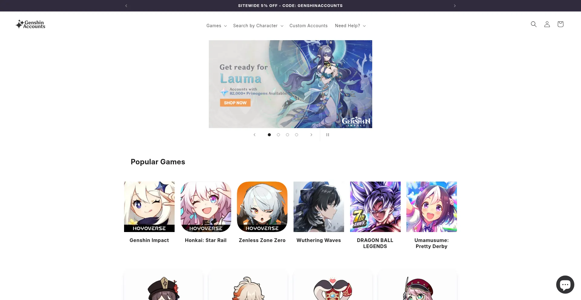 Ist Genshinaccounts.com sicher und vertrauenswürdig?