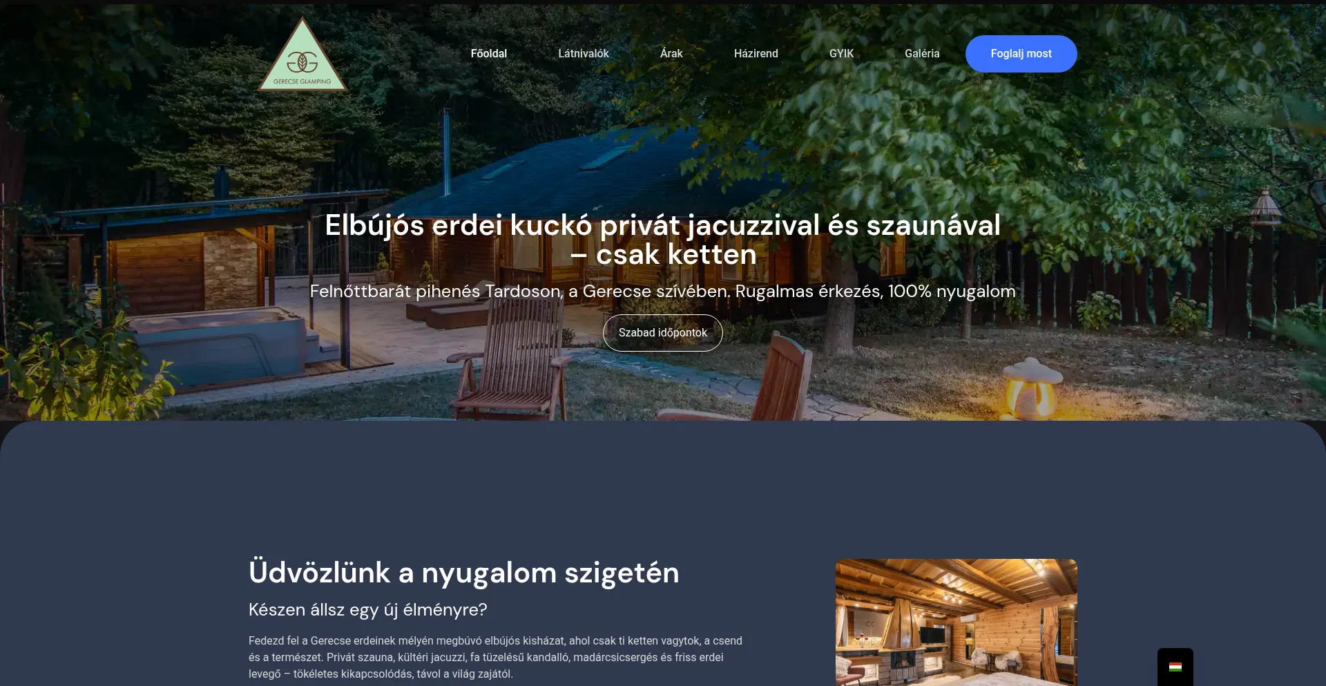 Gerecseglamping.com