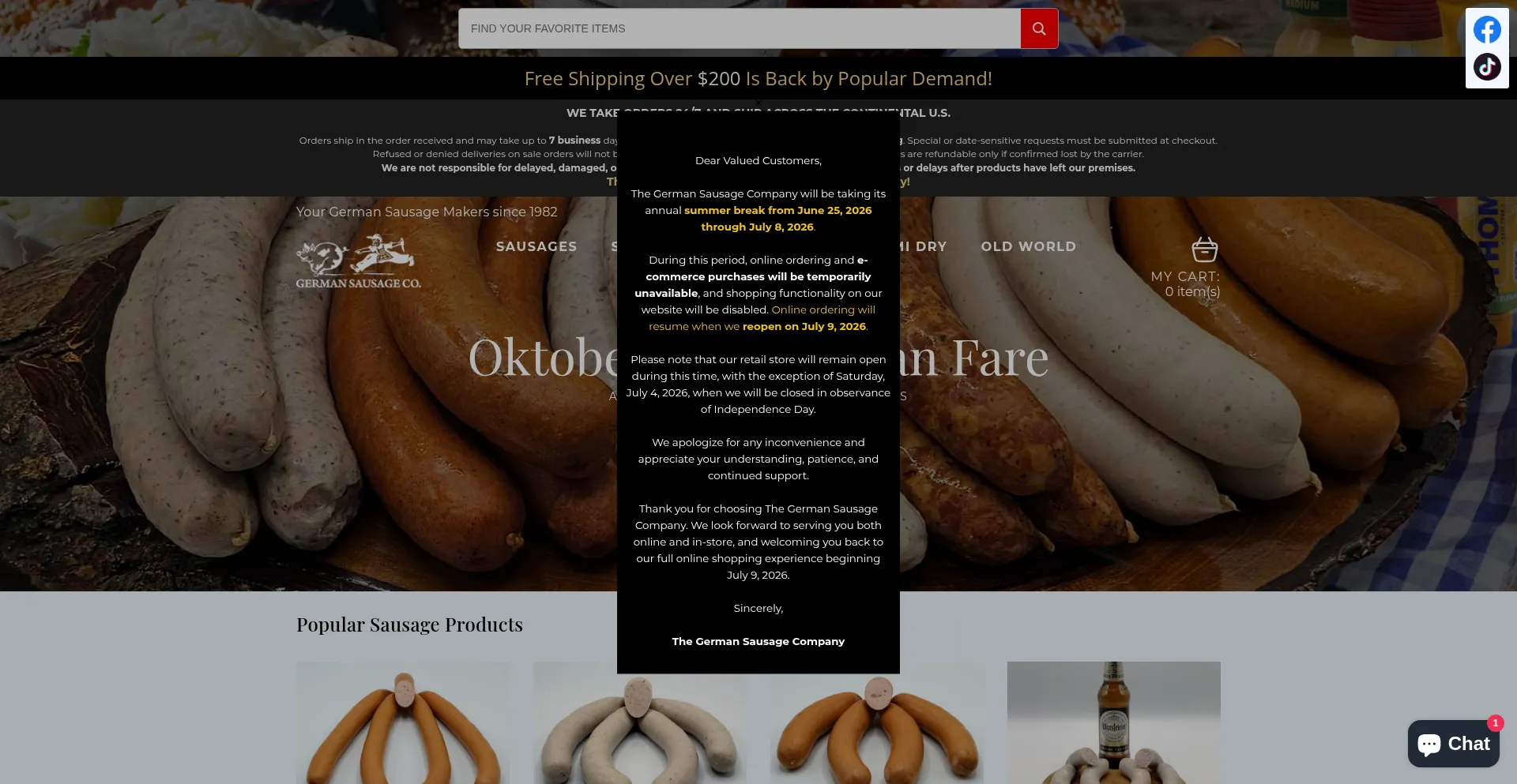 Germansausageaz.com