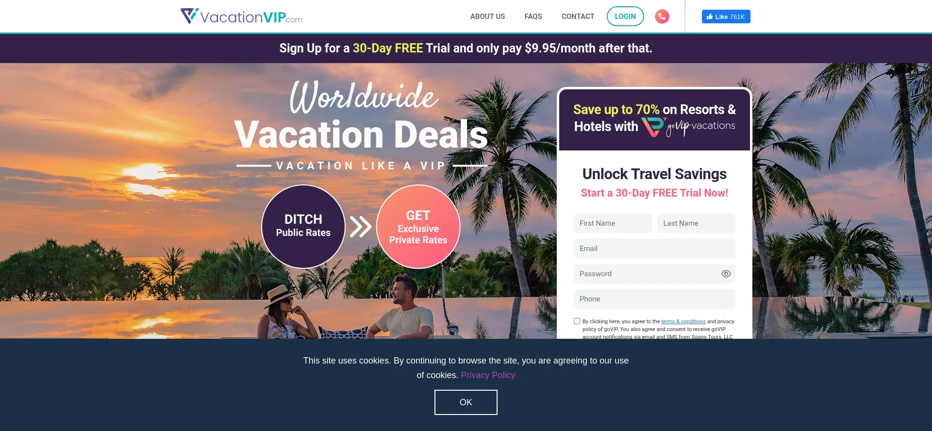 Getaways.vacationvip.com